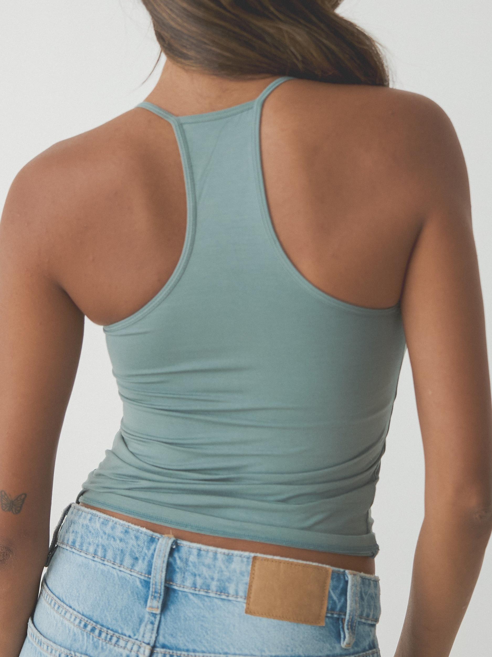 Strappy V-Neck Racerback Product Image