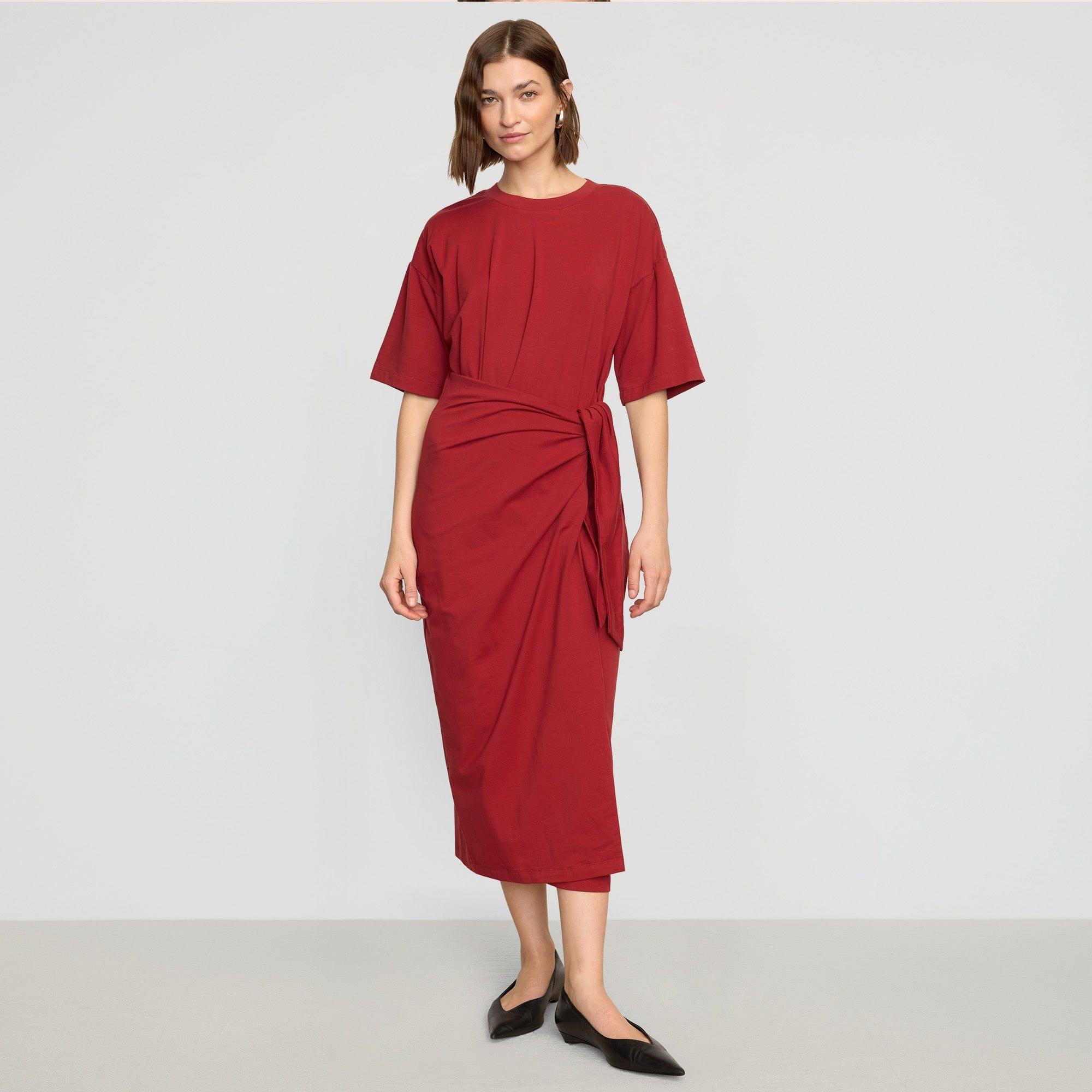 Noa Organic Cotton T-Shirt Wrap Dress Product Image