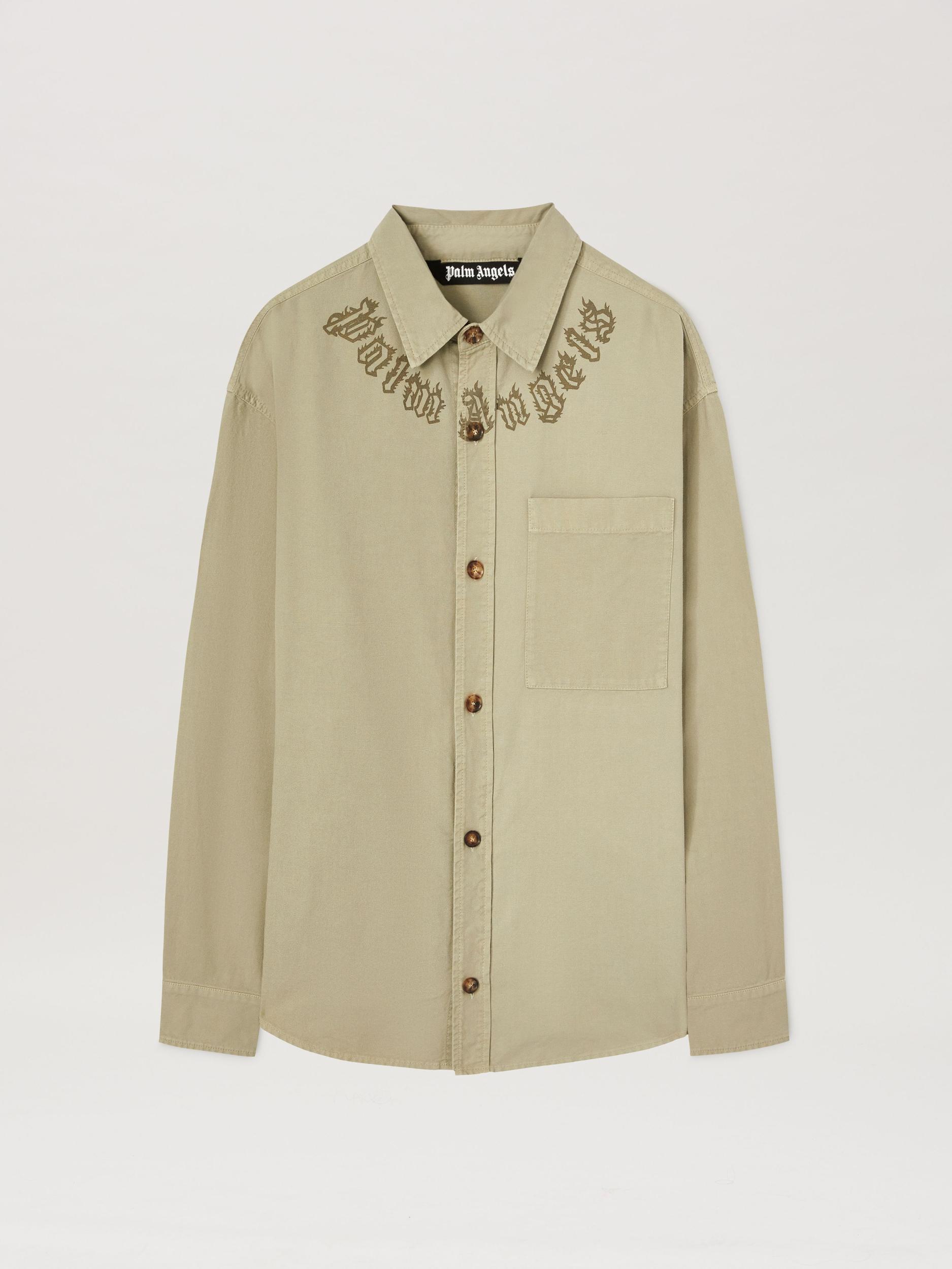 CAMEL FLAME LOGO OVERSHIRT Product Image