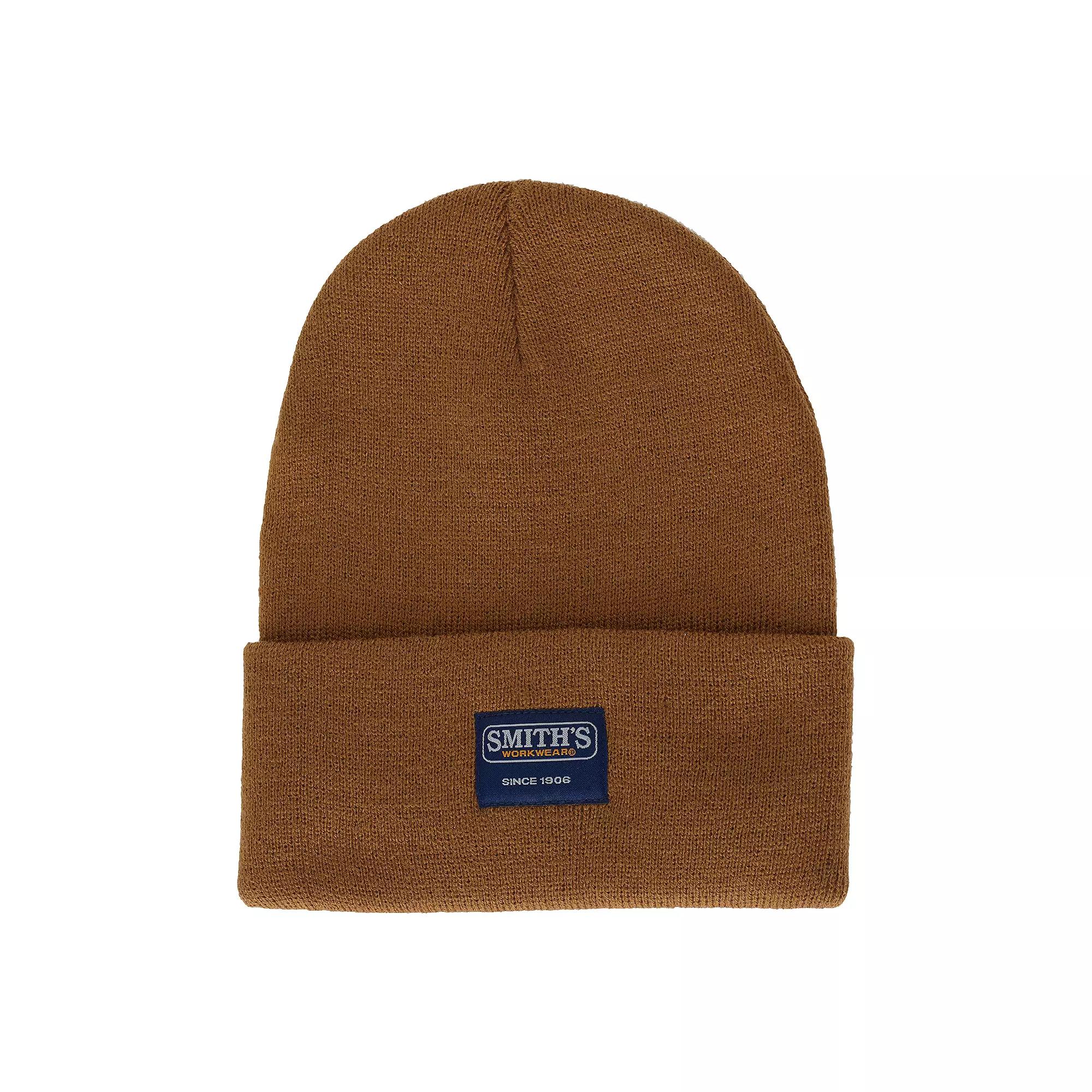 Men's Smith's Workwear Cuffed Pull-On Knit Beanie, Blue Product Image