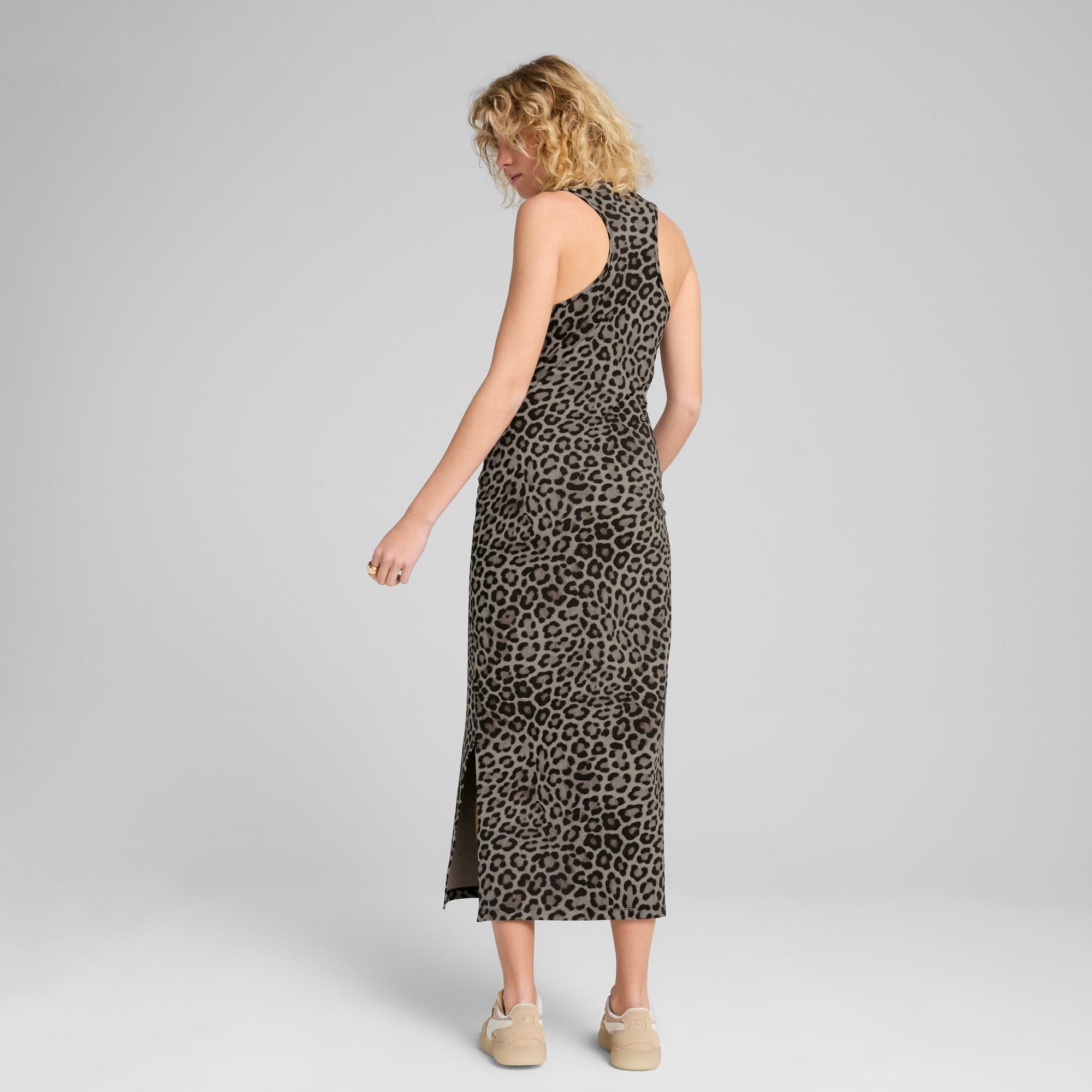 LEO LUXE Women's Slim All-Over Print Dress Product Image