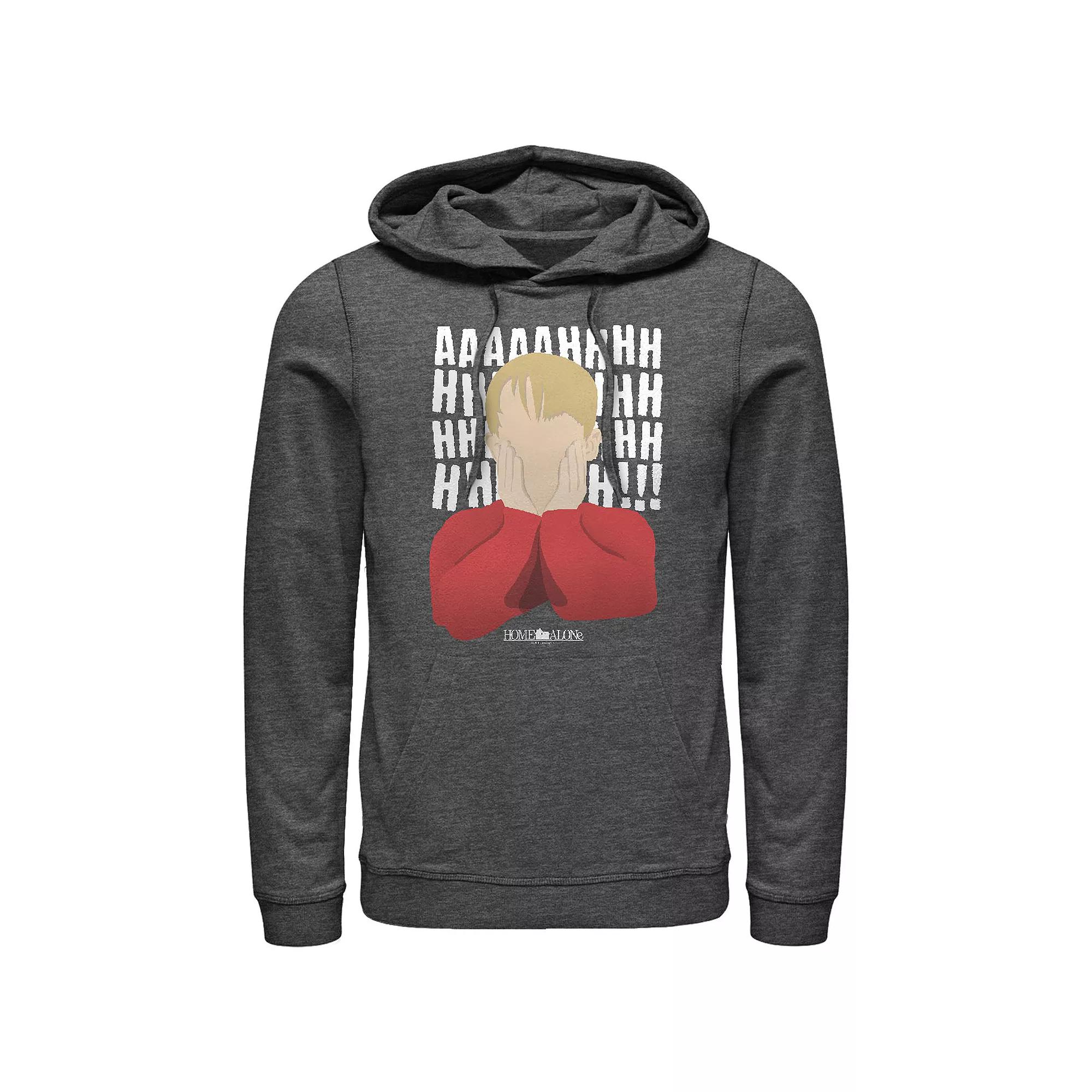 Big & Tall Home Alone Kevin's Scream Graphic Hoodie, Men's,  Product Image