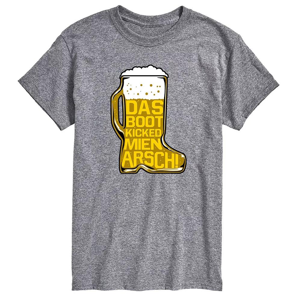 Big & Tall Beer Glass DasBoot Graphic Tee, Men's,  Product Image