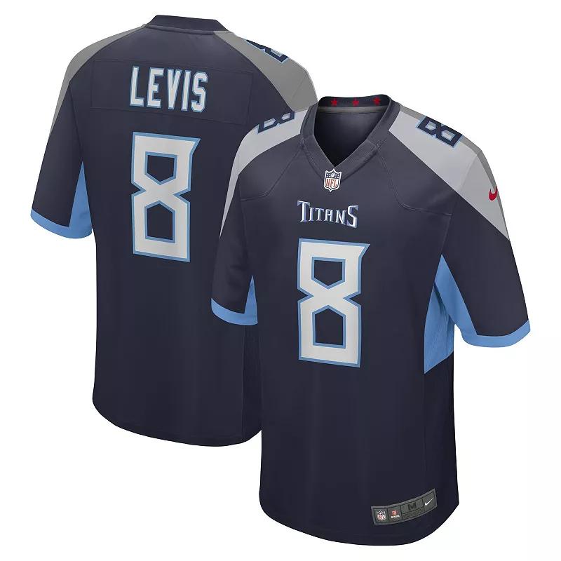 Men's Nike Calvin Ridley Navy Tennessee Titans Game Player Jersey,  Product Image