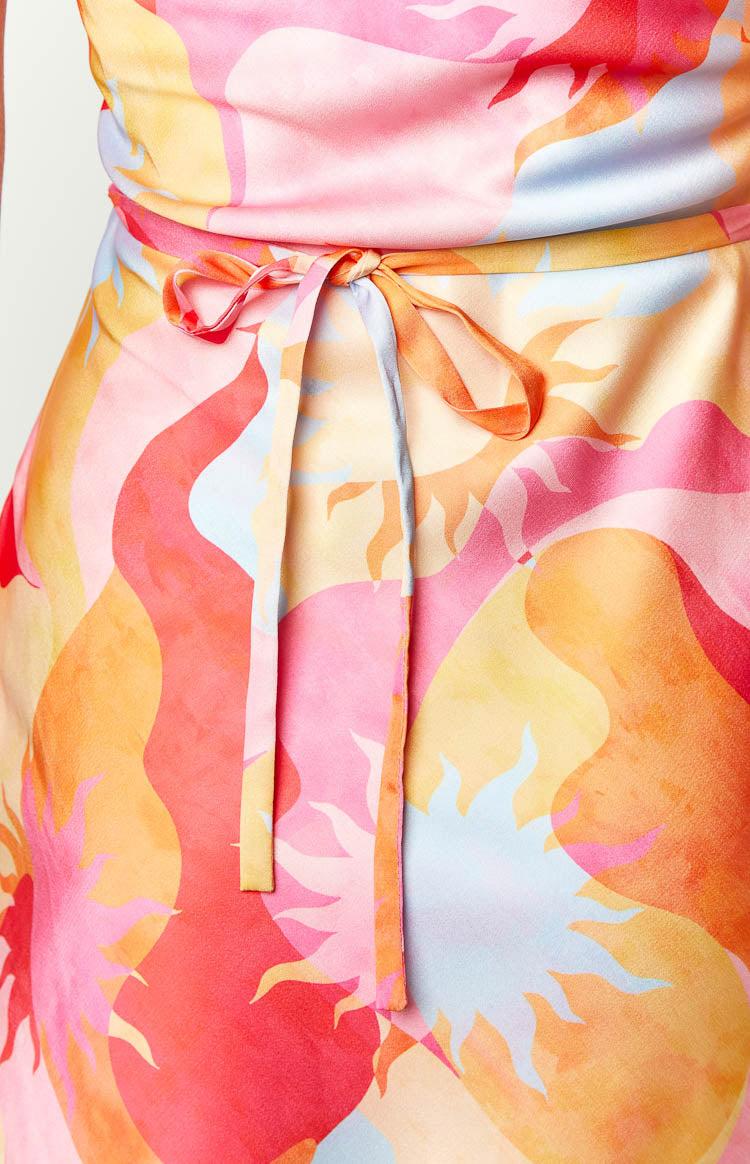 Kennie Sun Print Mini Dress Baby Product Image