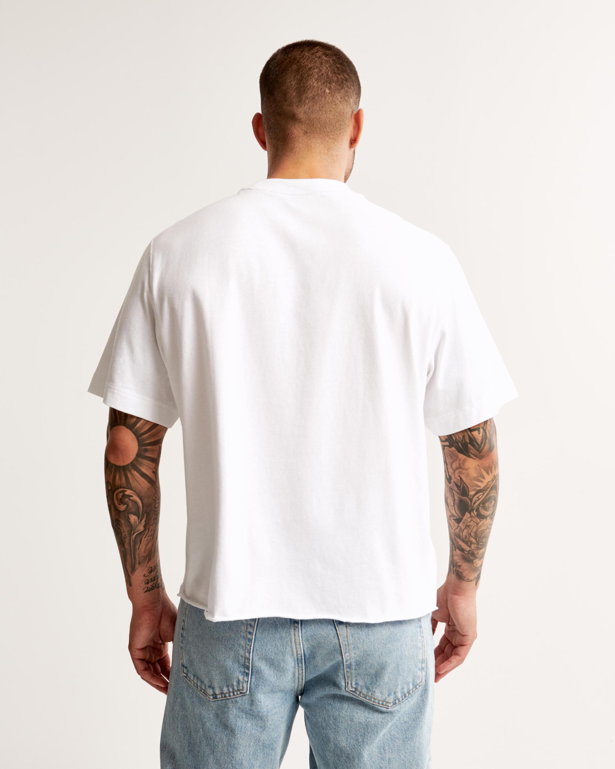 Vintage-Inspired Cropped Tee Product Image