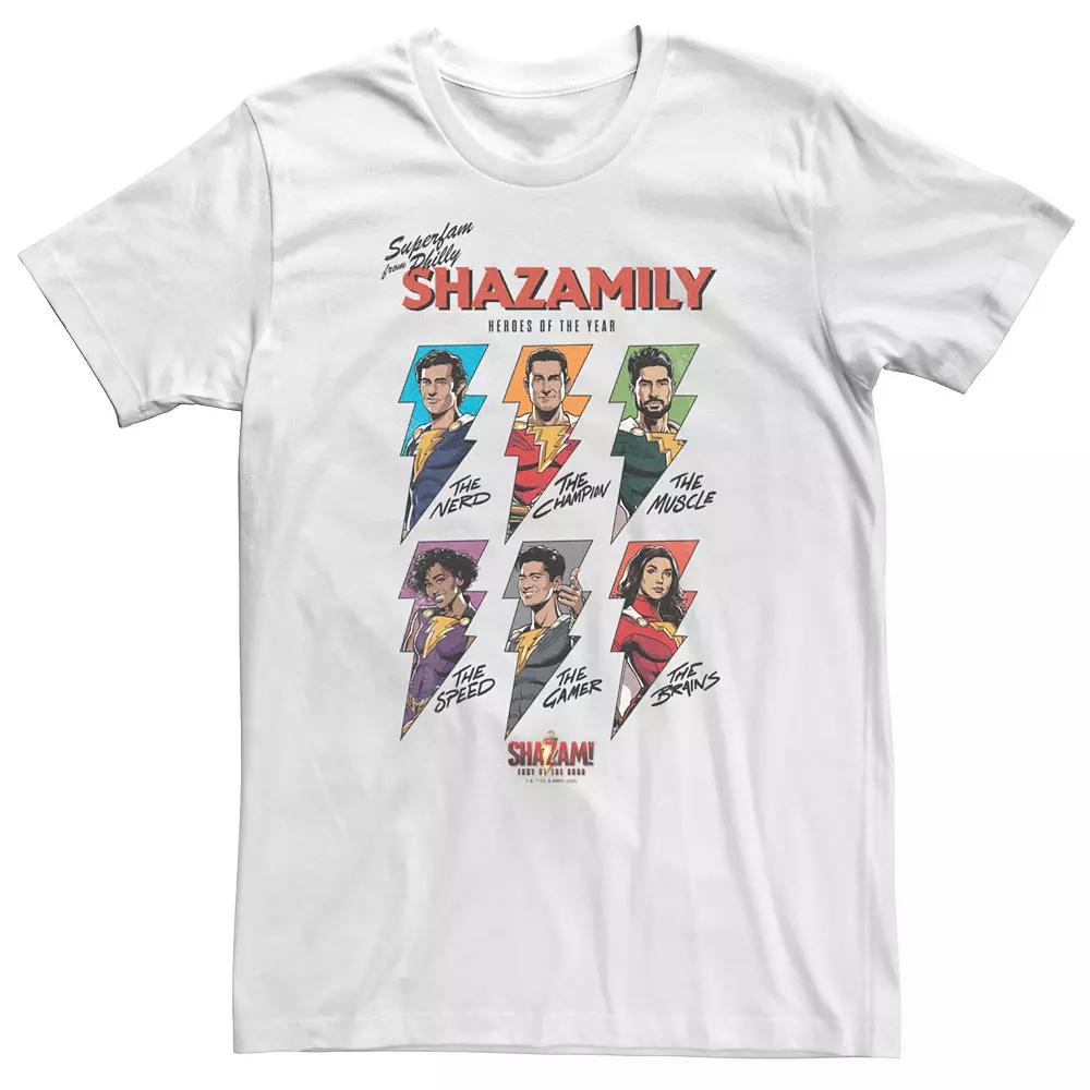 Big & Tall Shazam Fury Of The Gods The Shazamily Of Philly's Tee, Men's,  Product Image