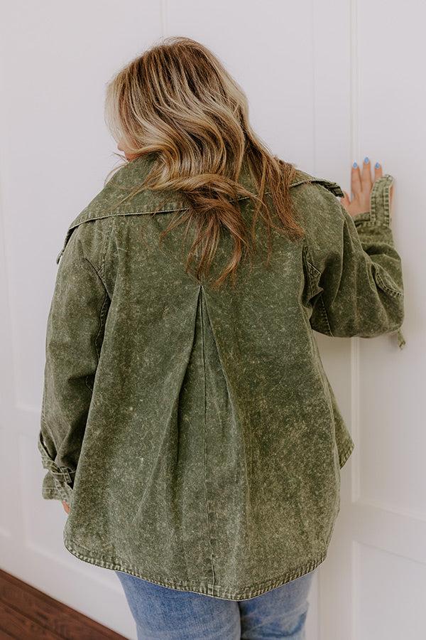 Fresh Breeze Vintage Wash Jacket Curves Product Image