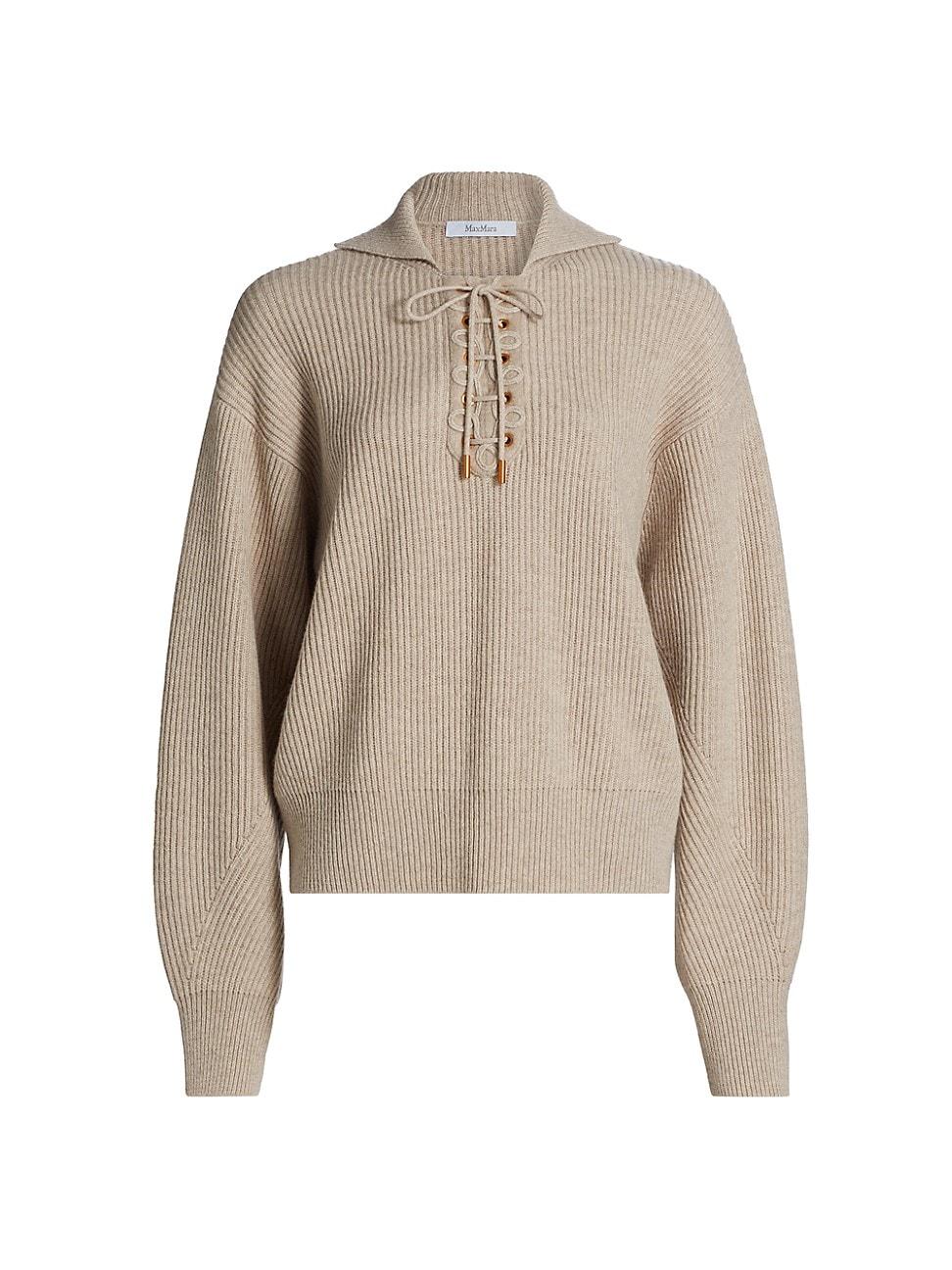 Womens Eccelso Wool-Cashmere Sweater Product Image