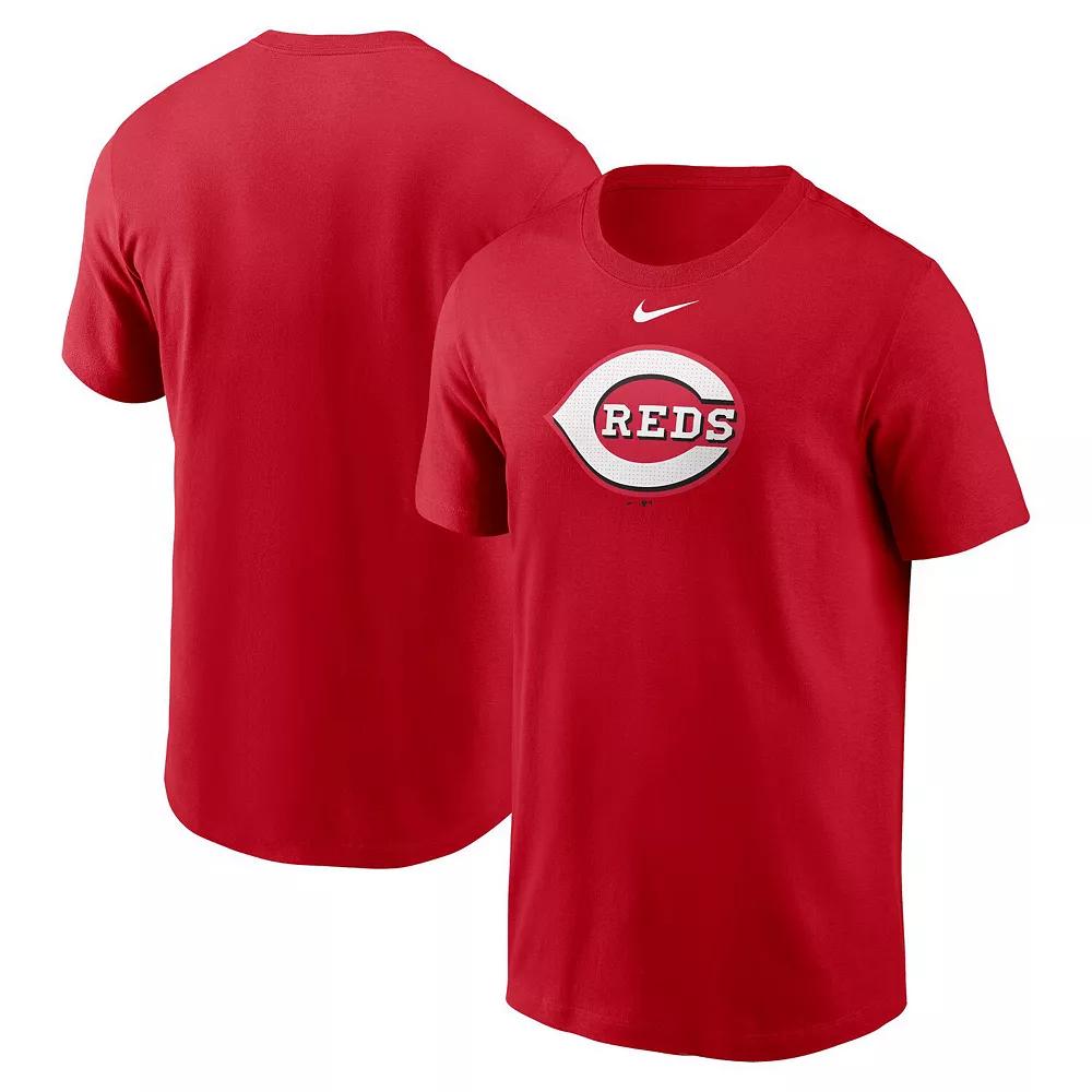 Men's Nike Red Cincinnati Reds Fuse Logo T-Shirt,  Product Image