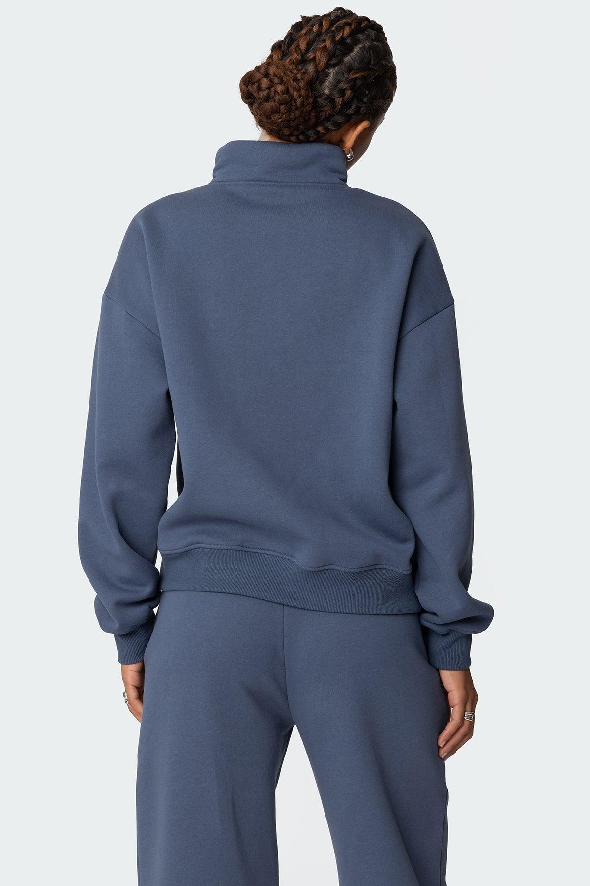 Ny Quarter Zip Sweatshirt Product Image
