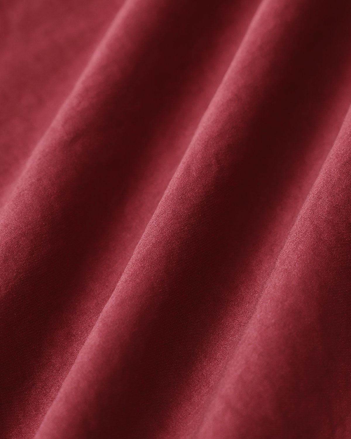 Red Belt Flared Midi Skirt Product Image