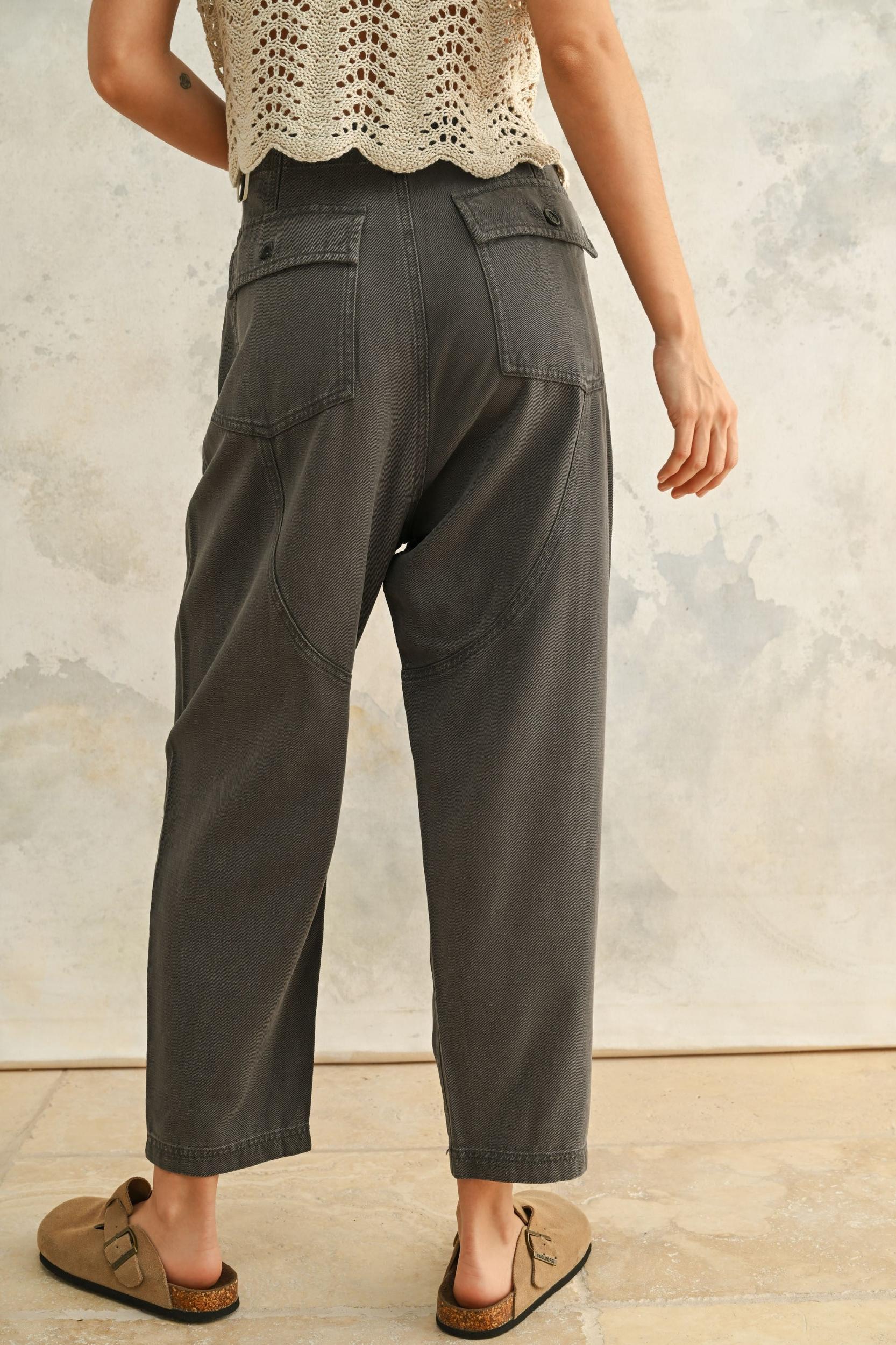 Tencel Loose Fit Pants Product Image