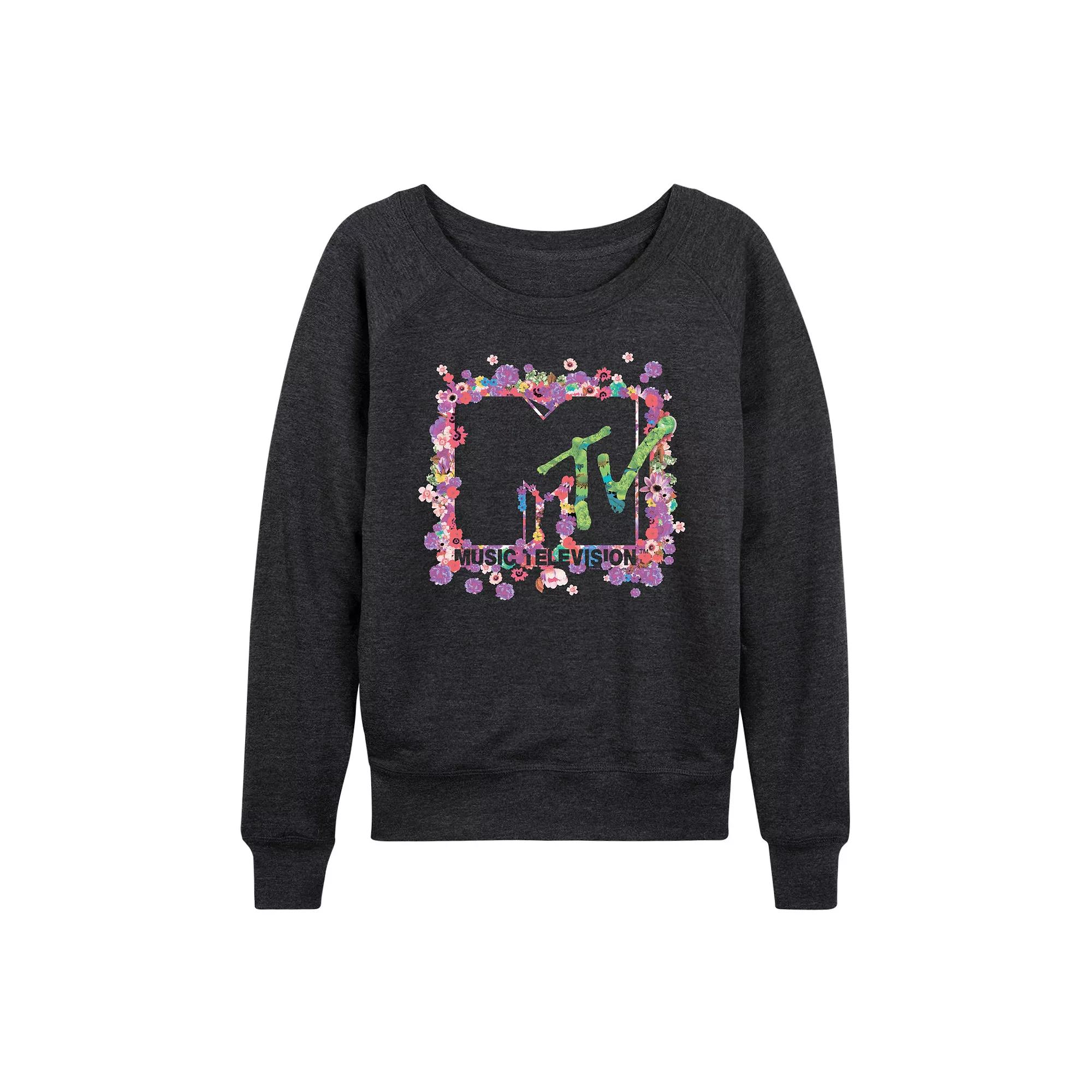 Women's Barbie® Doll Sold Separately French Terry Long Sleeve Tee, Girl's,  Product Image