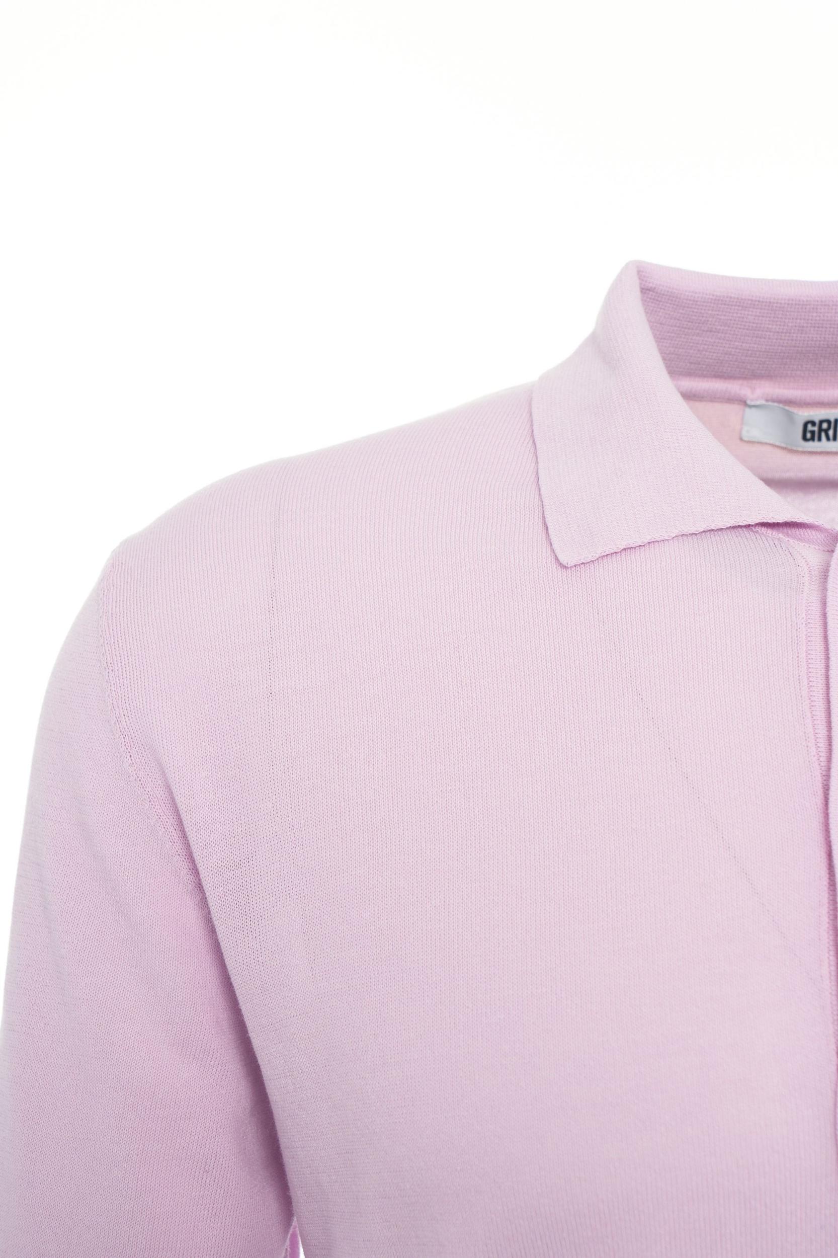 Knit polo shirt Product Image