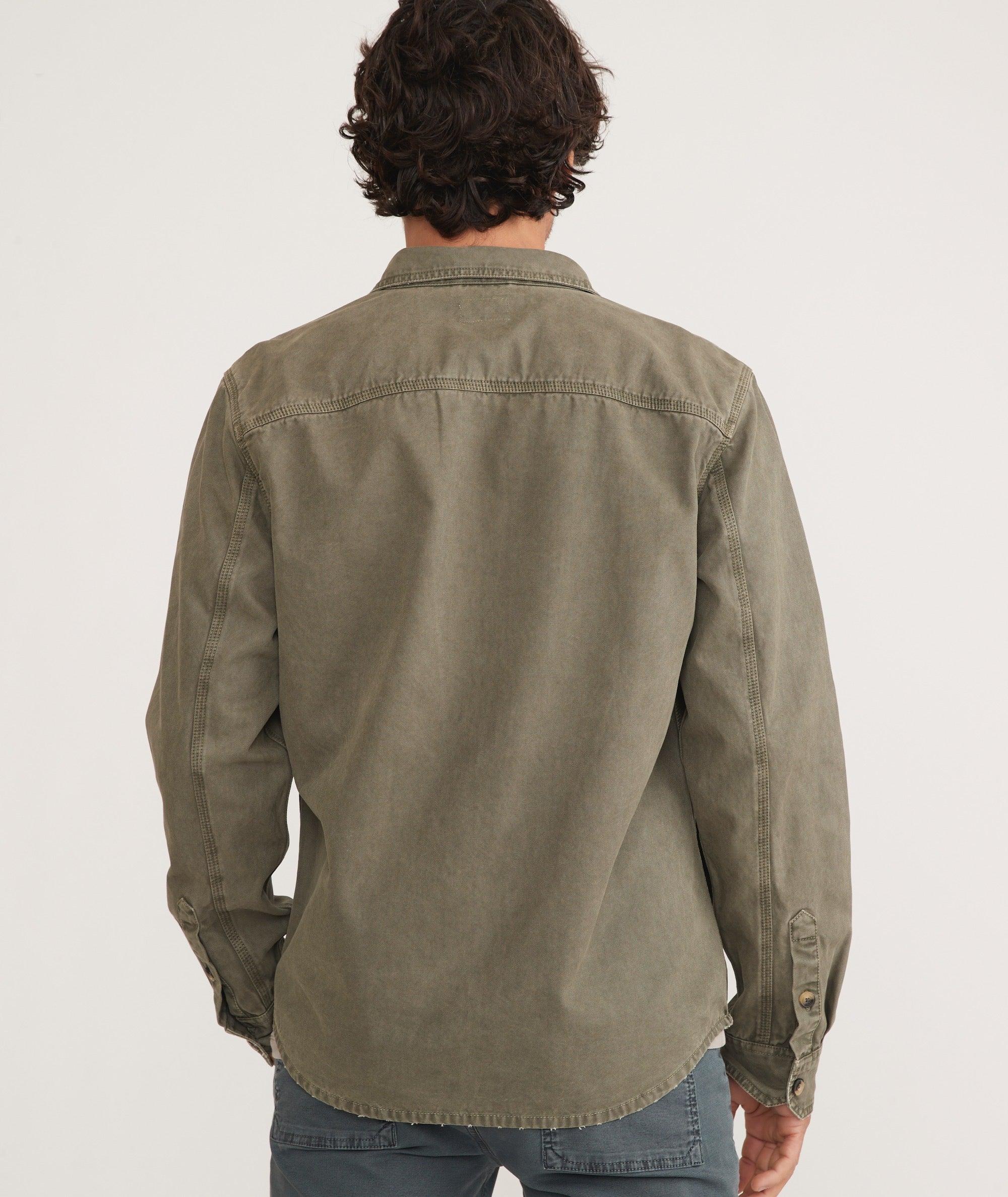 Broken In Canvas Overshirt Product Image