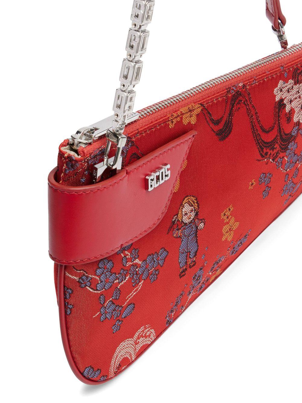 small Comma Notte jacquard bag Product Image