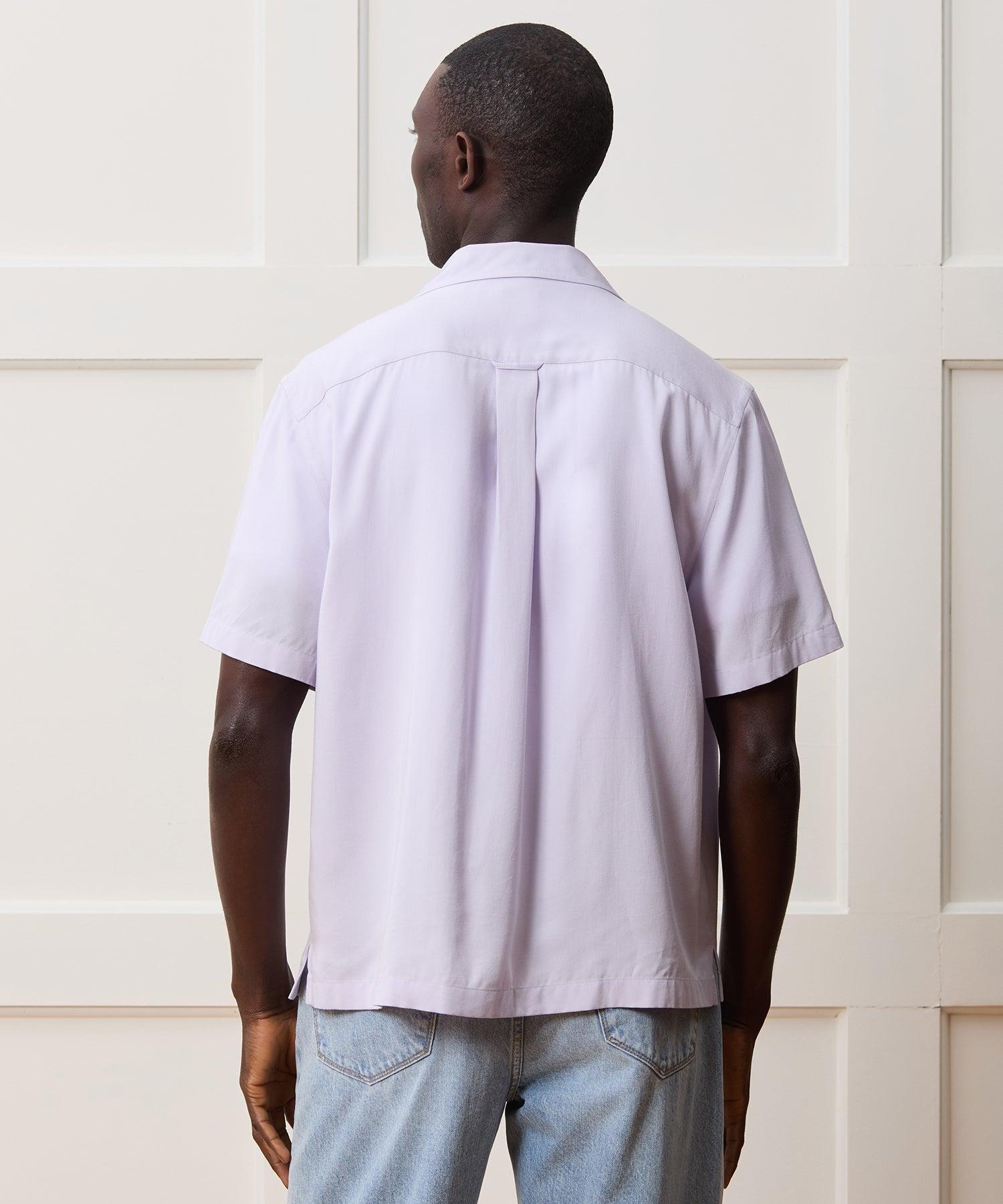 Cropped Rayon Capri Shirt Product Image