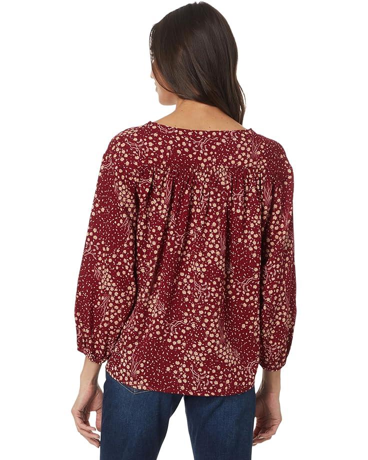 Tara Top - Printed Cotton Viscose Voile Product Image