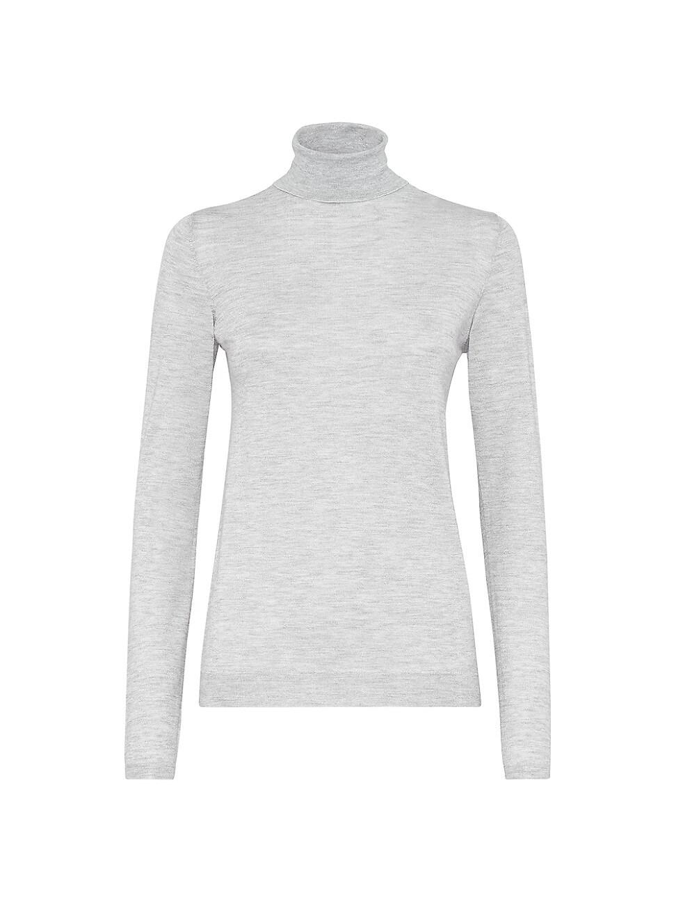 Womens Sparkling Cashmere and Silk Sweater Product Image