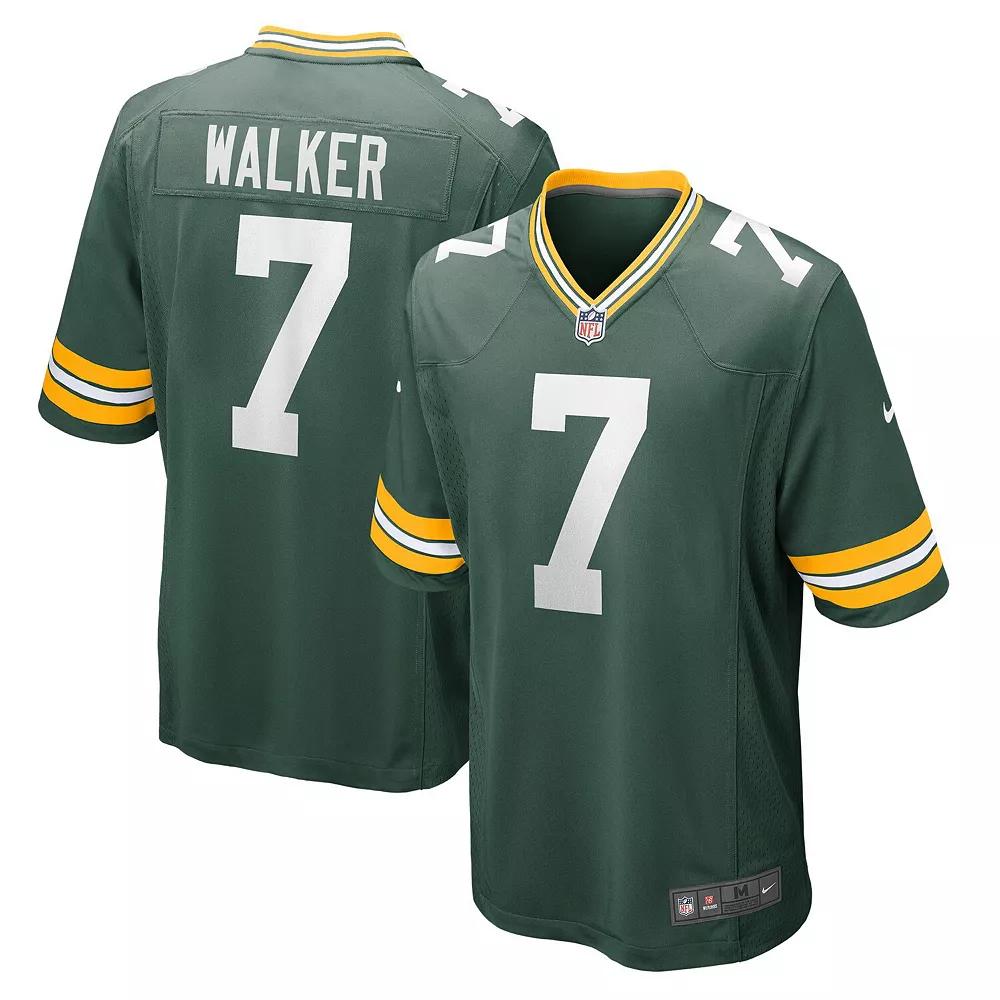 Men's Nike Christian Watson Green Green Bay Packers Game Jersey,  Product Image