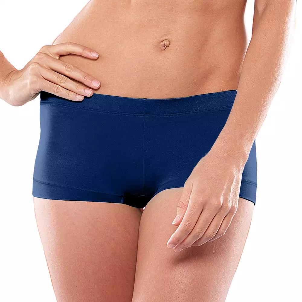 Women’s Maidenform® Microfiber Boyshort Underwear 40774, Women's, Blue Product Image