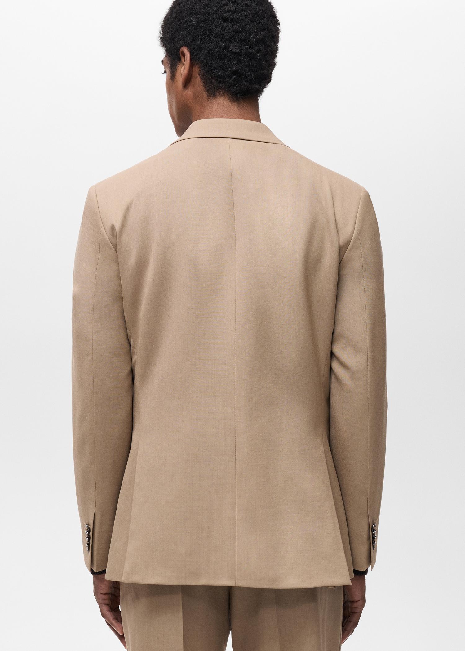 Turin 100% virgin wool suit blazer - Men | MANGO USA Product Image