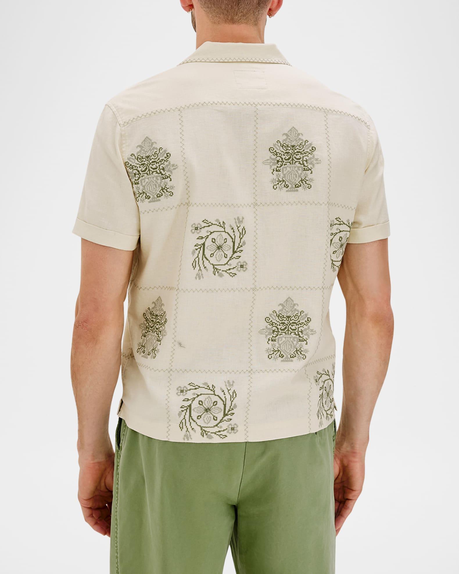 Men's Clairo Quilted Check Camp Shirt Product Image