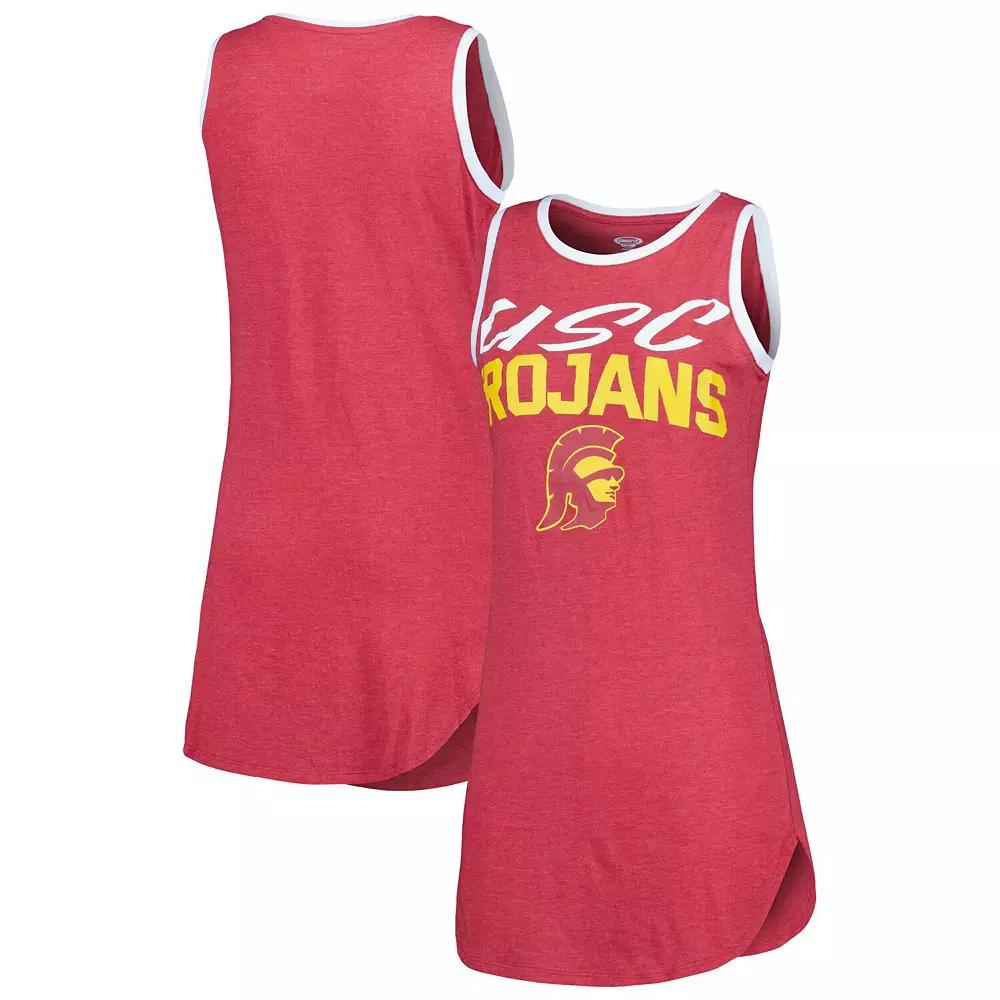 Women's Concepts Sport Cardinal USC Trojans Tank Top Nightshirt,  Product Image