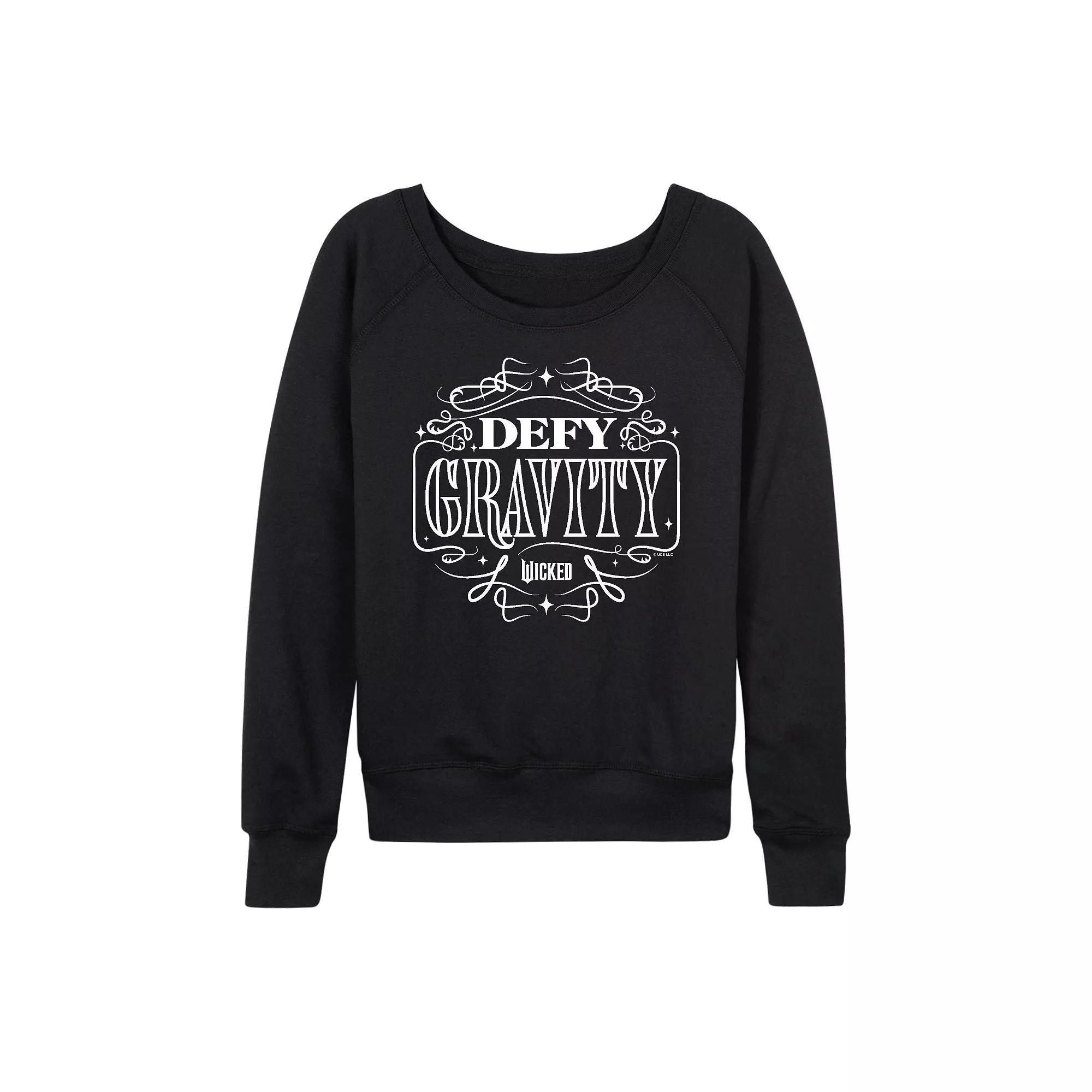 Women's Wicked Defy Gravity French Terry Long Sleeve Tee,  Product Image