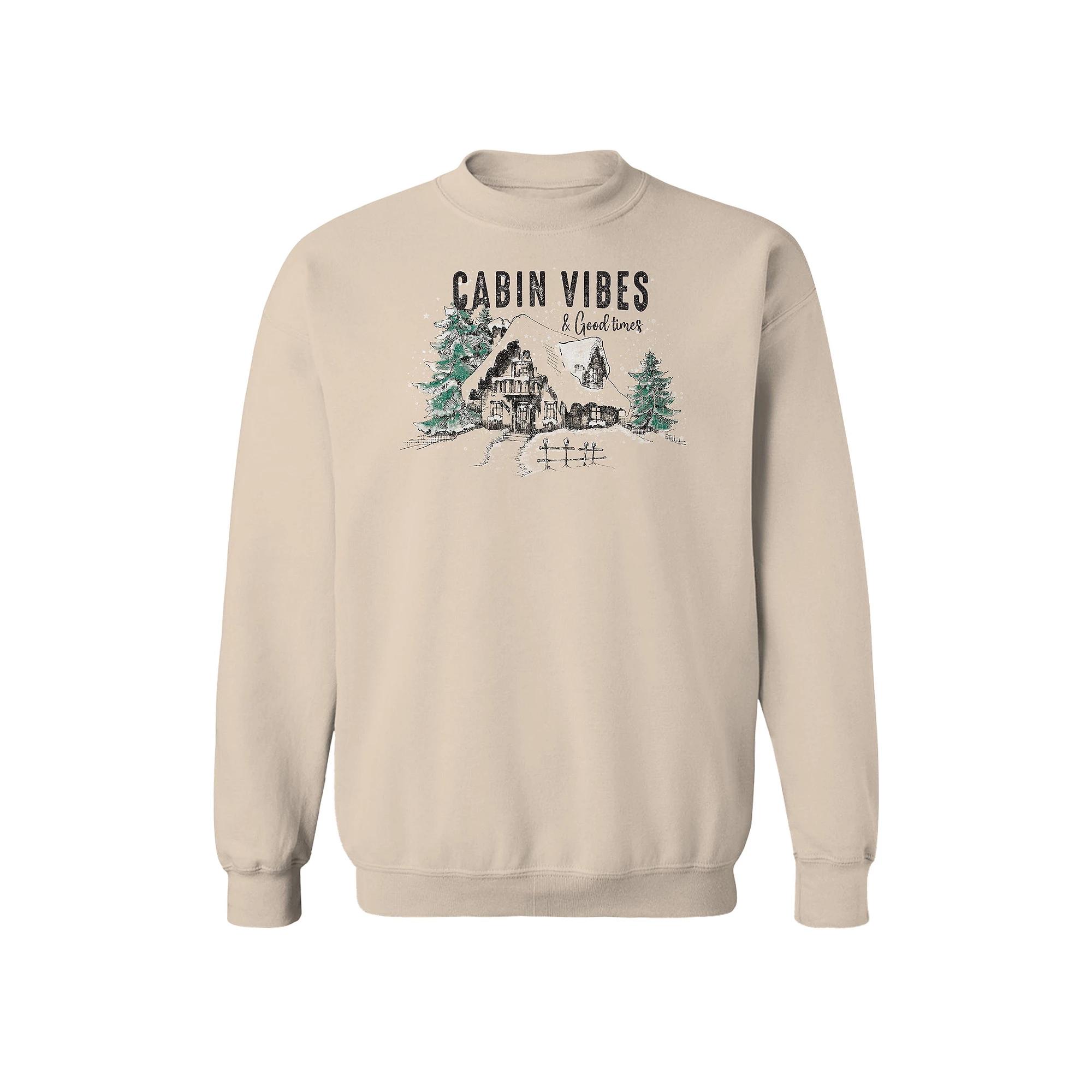 Men's Cabin Vibes Fleece Sweatshirt, Adult Unisex,  Product Image