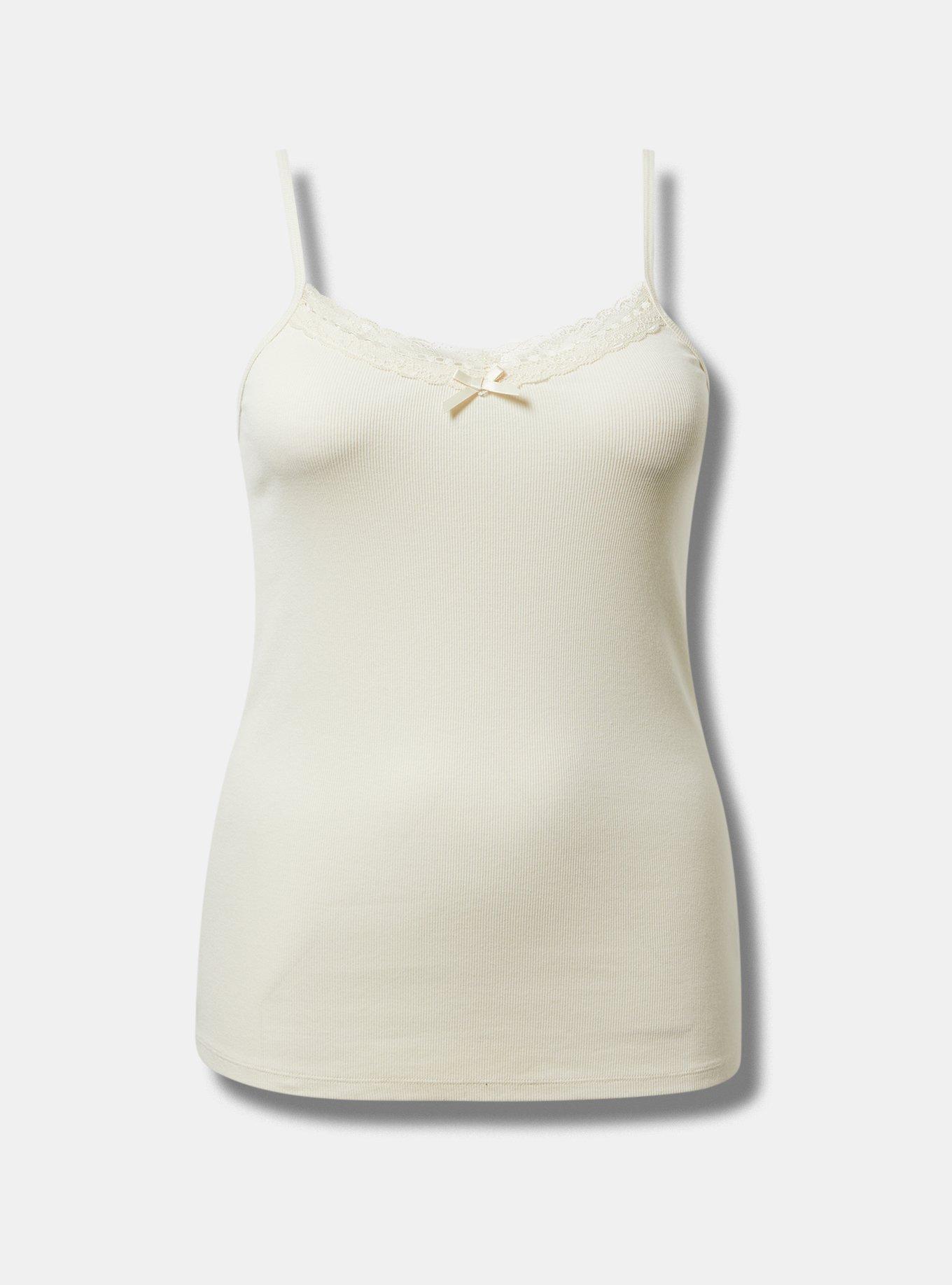 Lace Trim V-Neck Cami Product Image