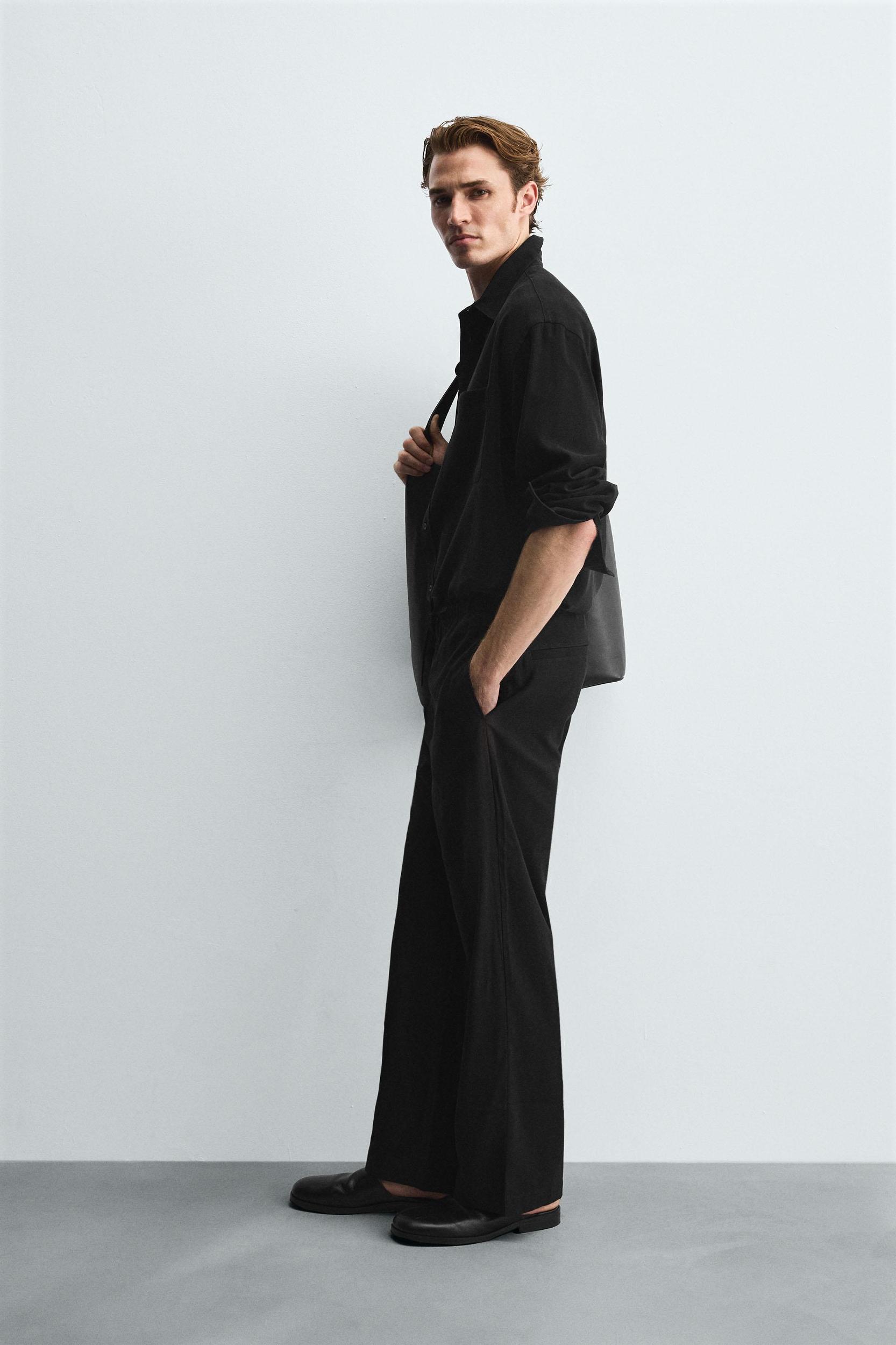 RELAXED FIT FLOWY PANTS Product Image