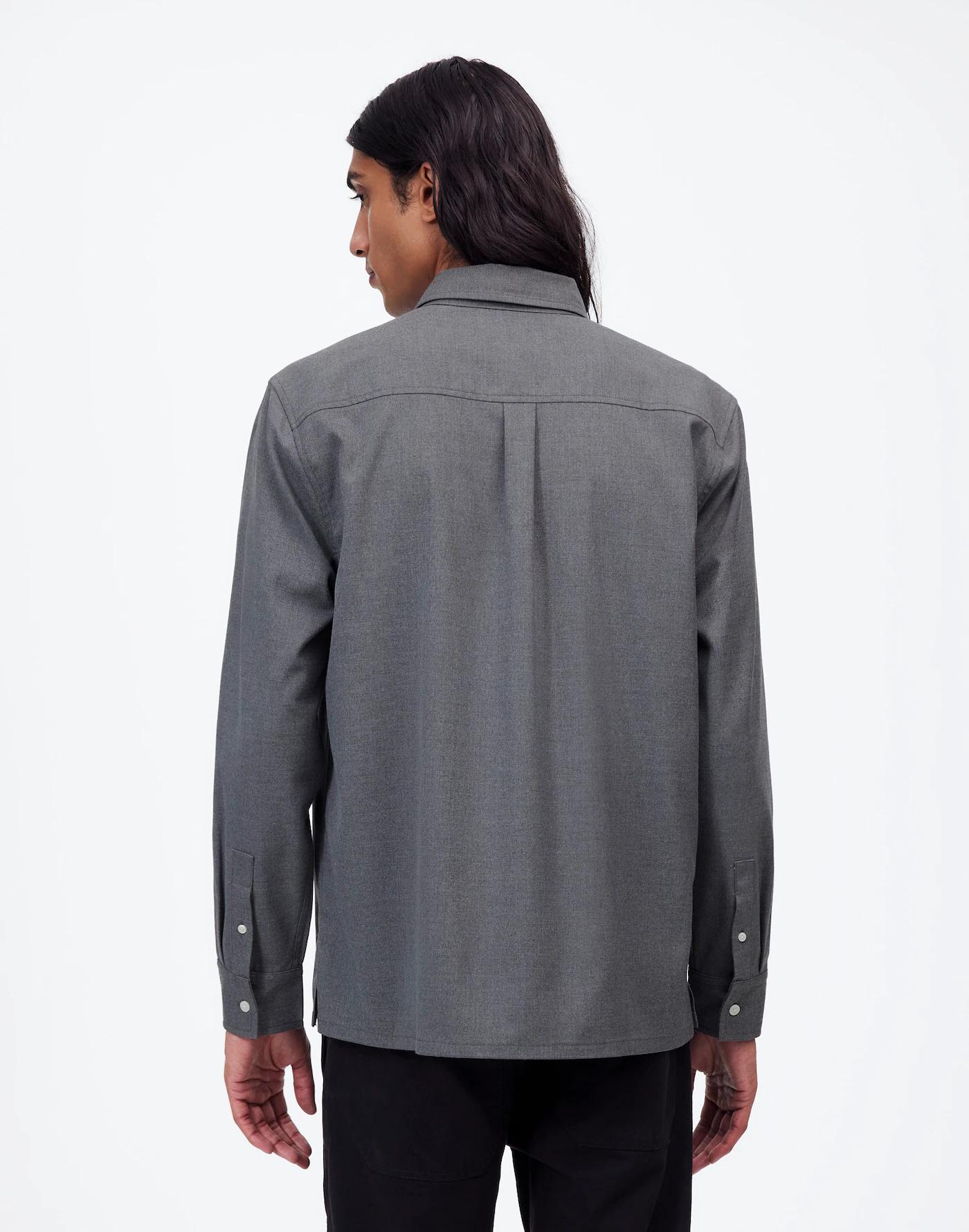 Twill Easy Long-Sleeve Shirt Product Image