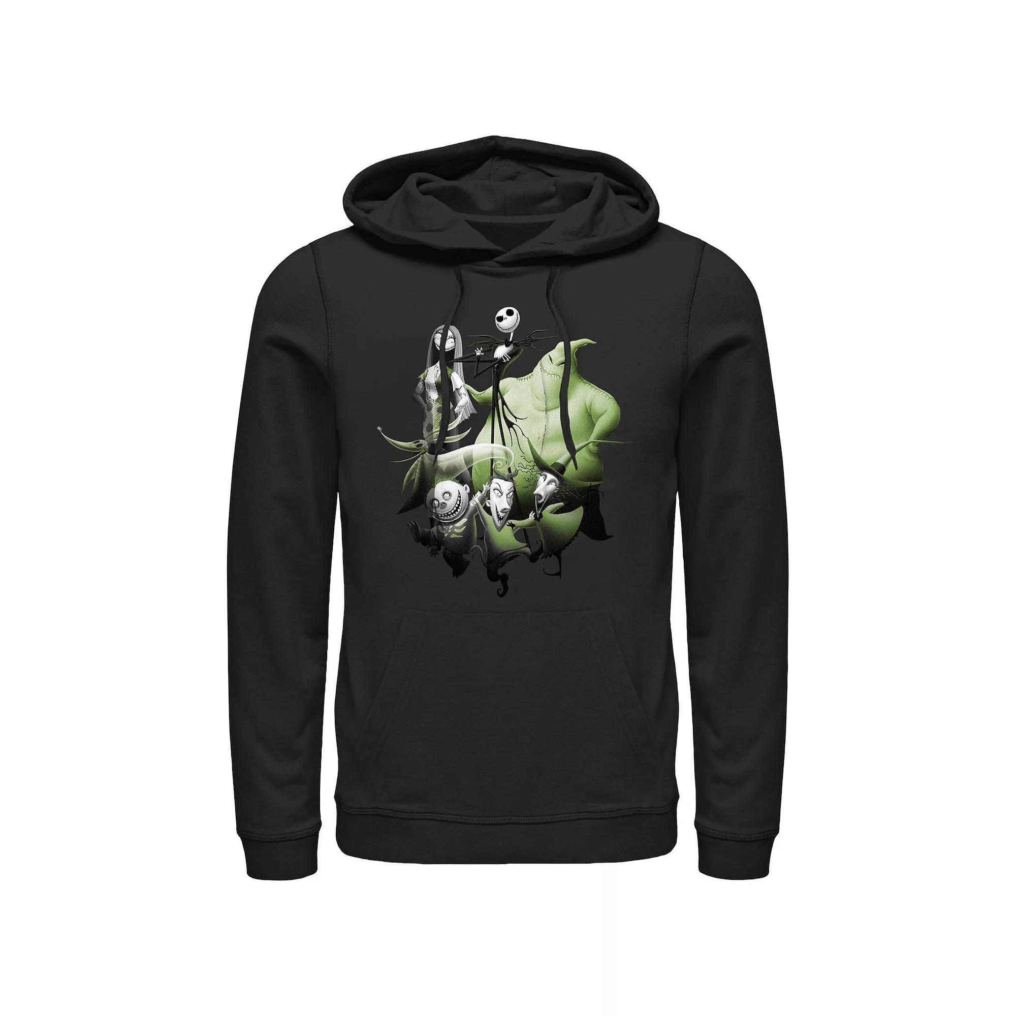 Disney's The Nightmare Before Christmas Group Shot Men's Graphic Hoodie,  Product Image