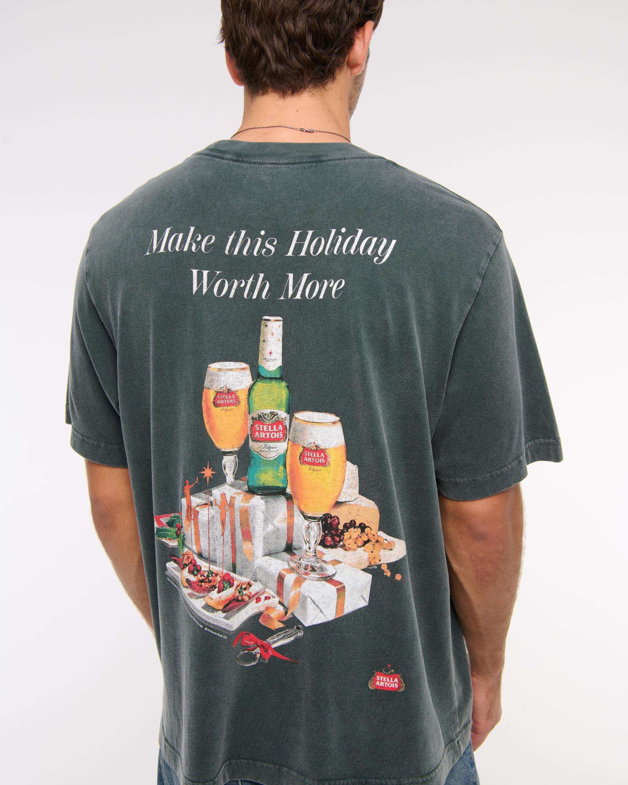 Pabst Blue Ribbon Vintage-Inspired Graphic Tee Product Image