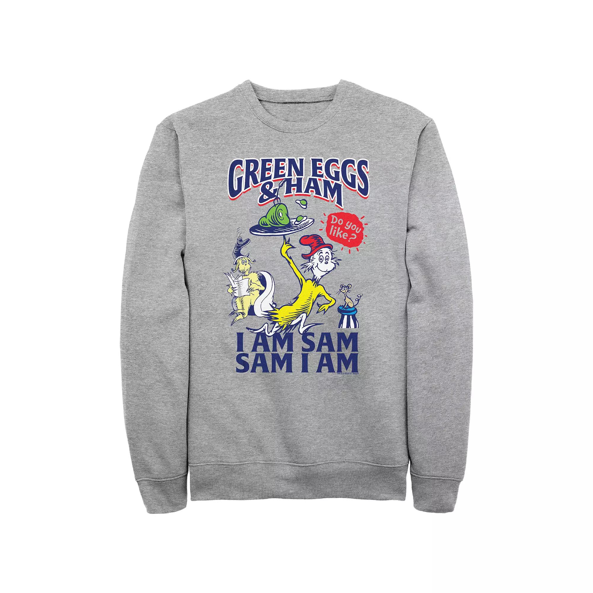 Men's Dr. Seuss Green Eggs And Ham Do you Like Them? Graphic Fleece,  Product Image