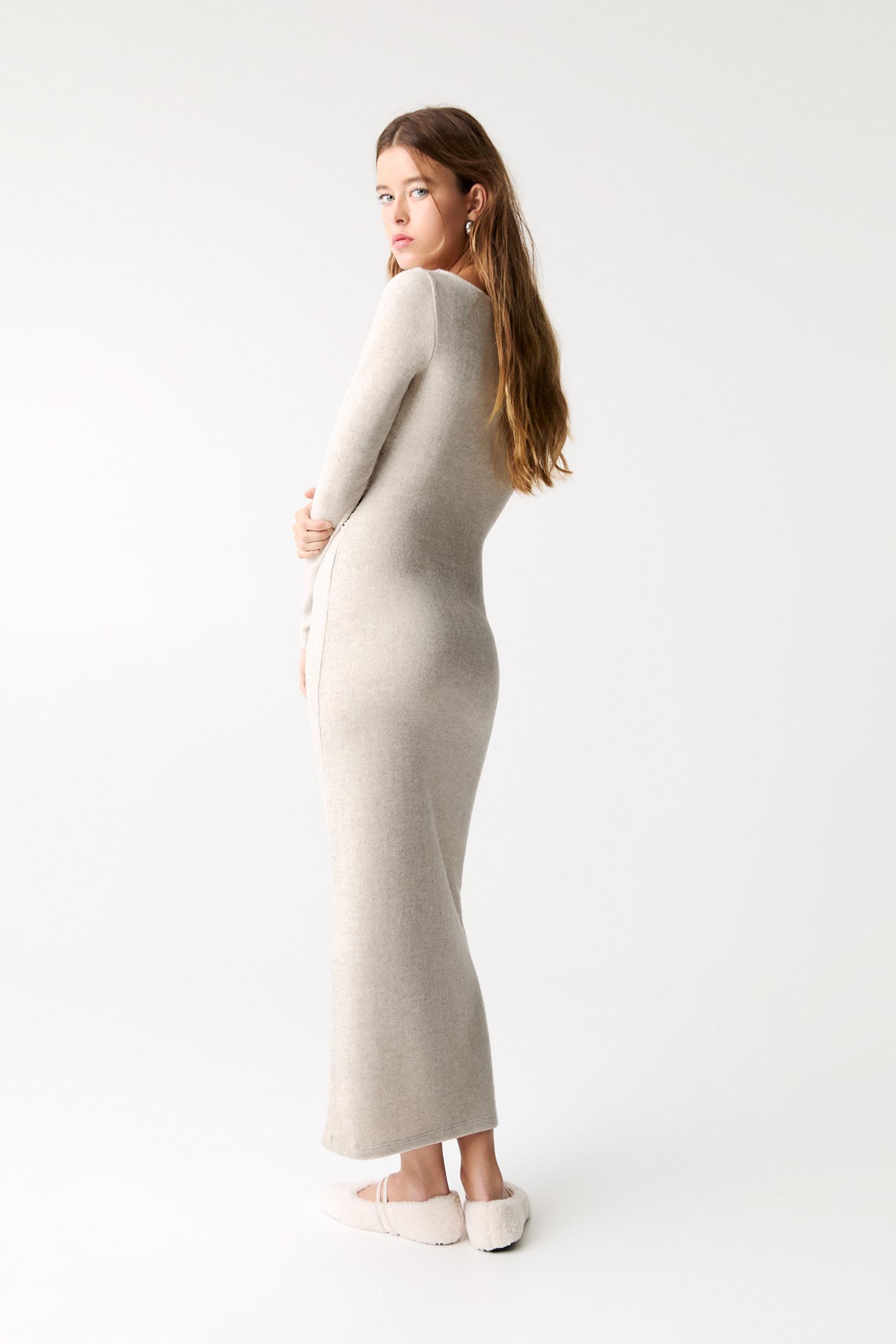 Knit midi dress Product Image
