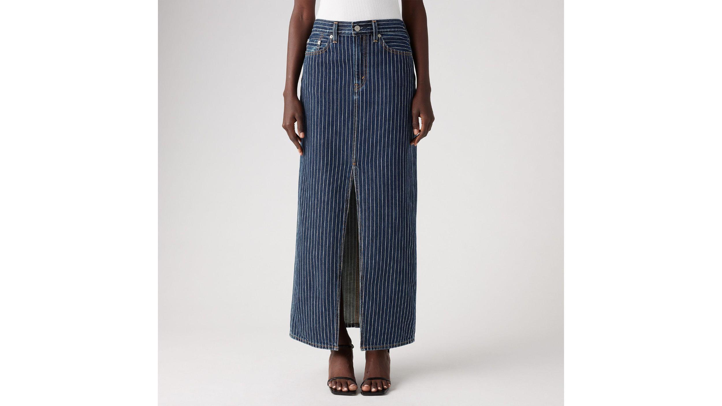 Ankle Column Corduroy Skirt Product Image