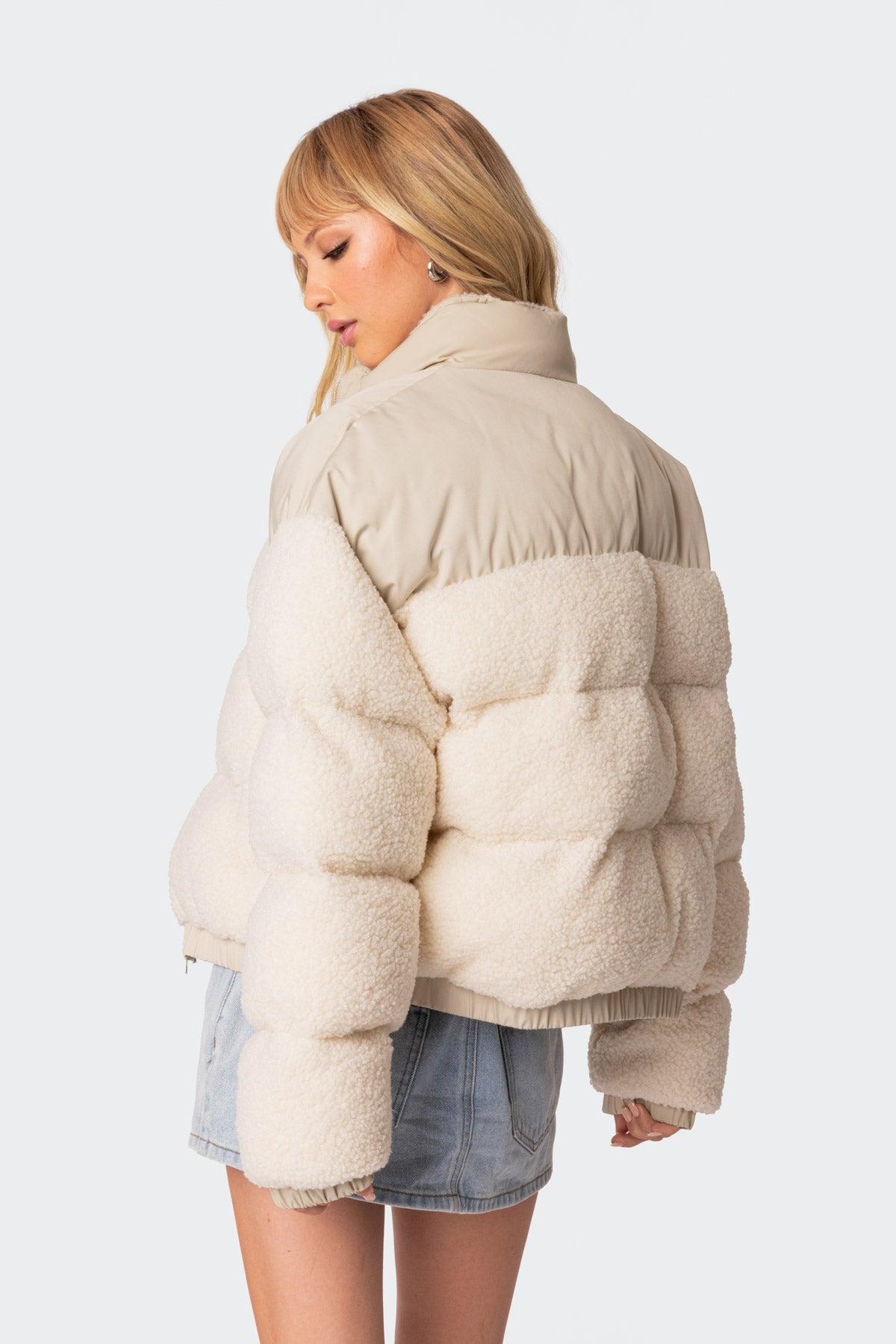 Oversized Sherpa Puffer Product Image