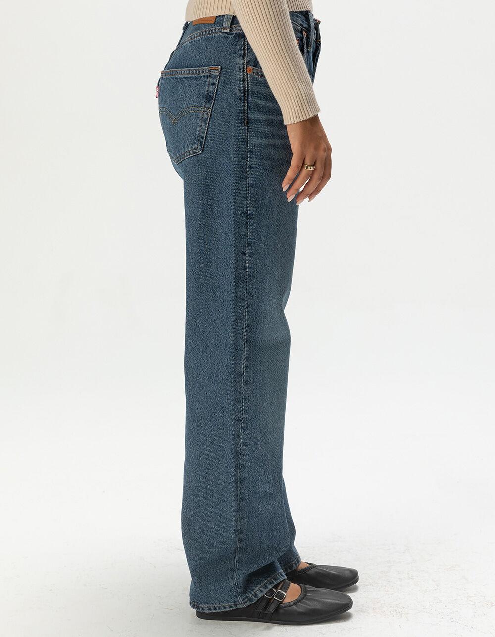 LEVI'S Premium 501 '90s Womens Jeans - Not My News Channel - DARK VINTAGE Product Image