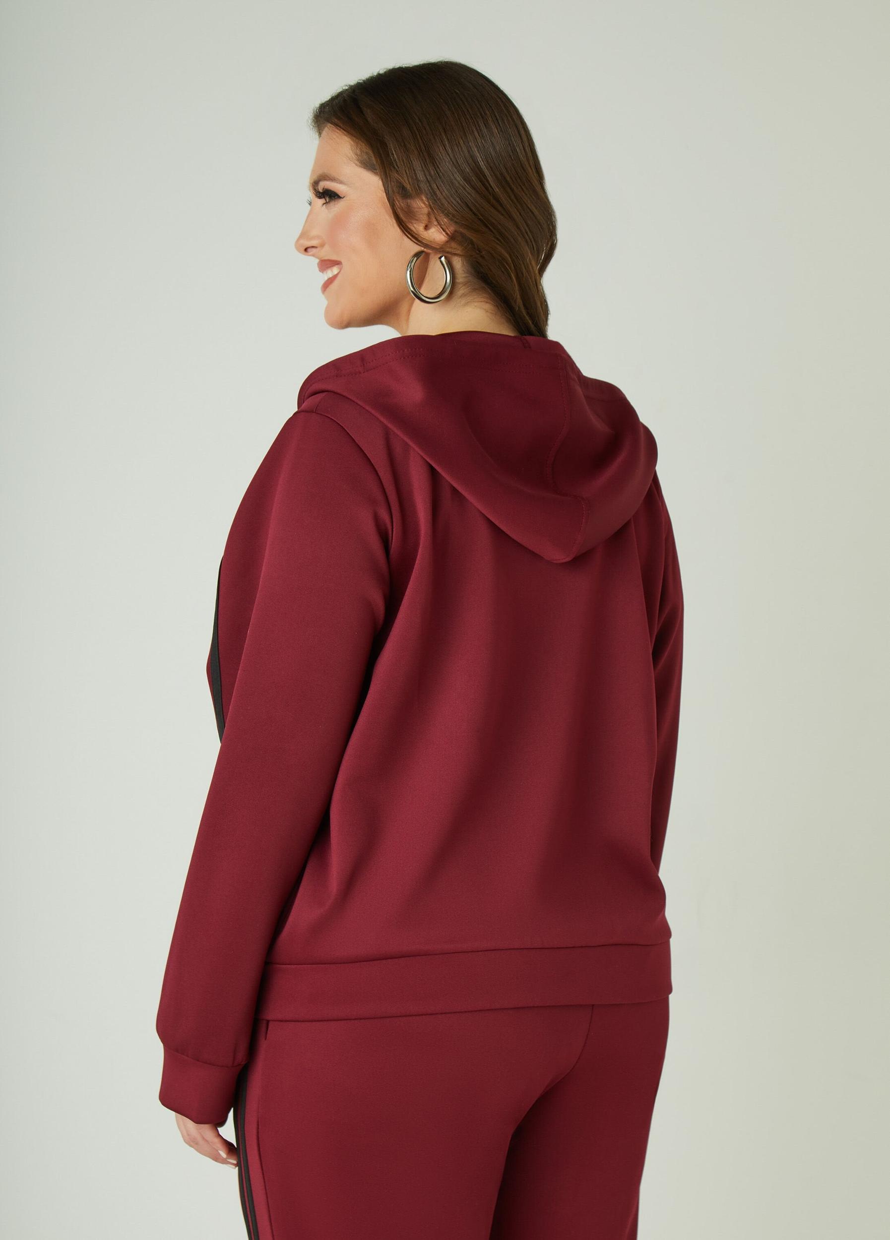 High Rise Striped Joggers Product Image