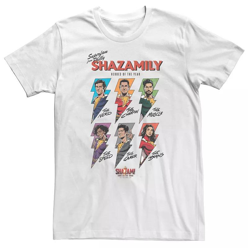 Big & Tall Shazam Fury Of The Gods The Shazamily Of Philly's Tee, Men's,  Product Image
