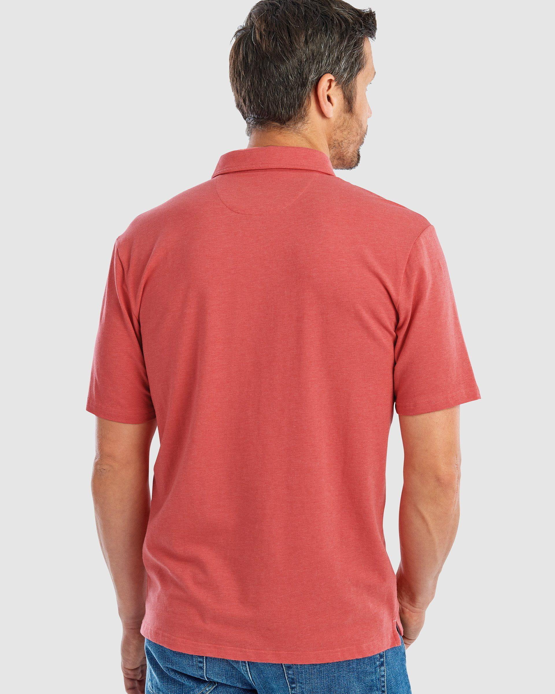 GS- TEST -  Heathered Original Polo Product Image