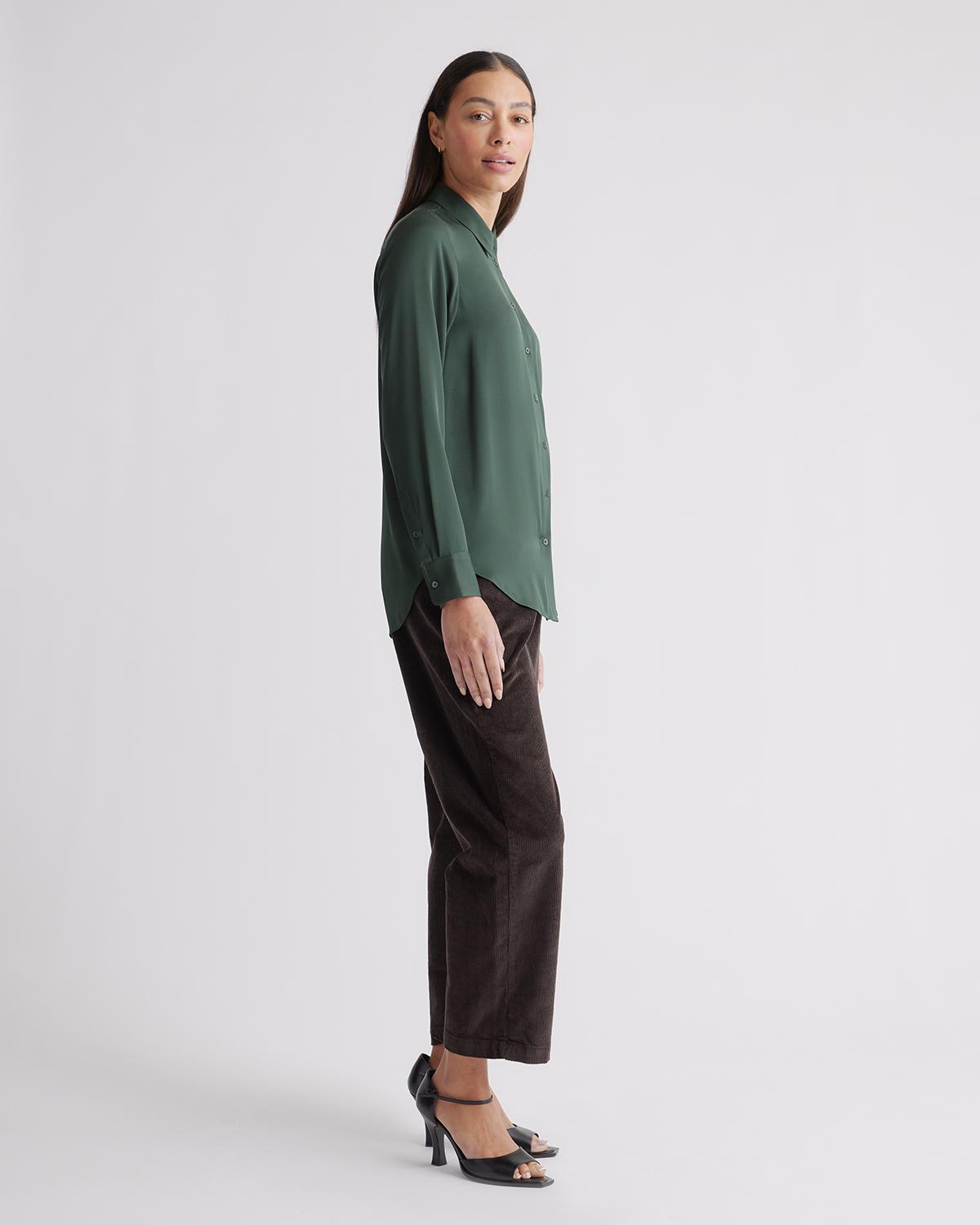 Quince | Women's Washable Stretch Silk Blouse Size XS Product Image