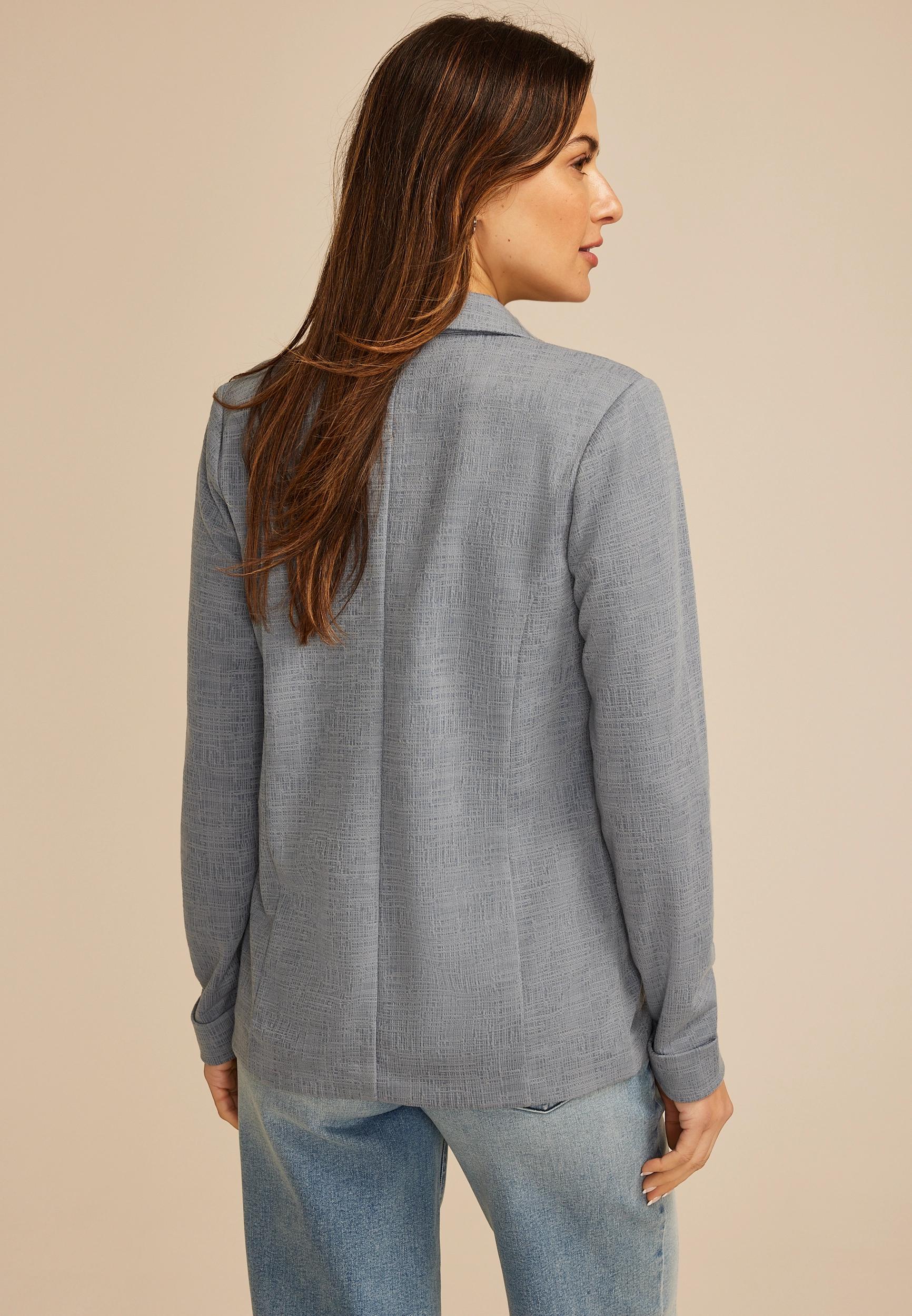 Versa Jacquard Knit Blazer Product Image