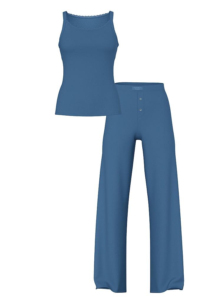 Pointelle Modal Cami & Pants Set Product Image
