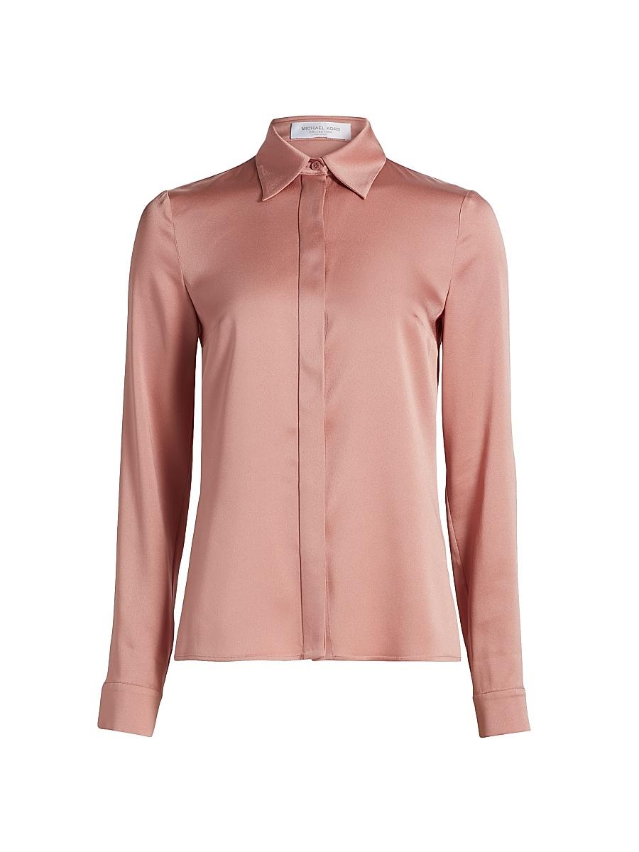 Womens Hansen Charmeuse Shirt Product Image