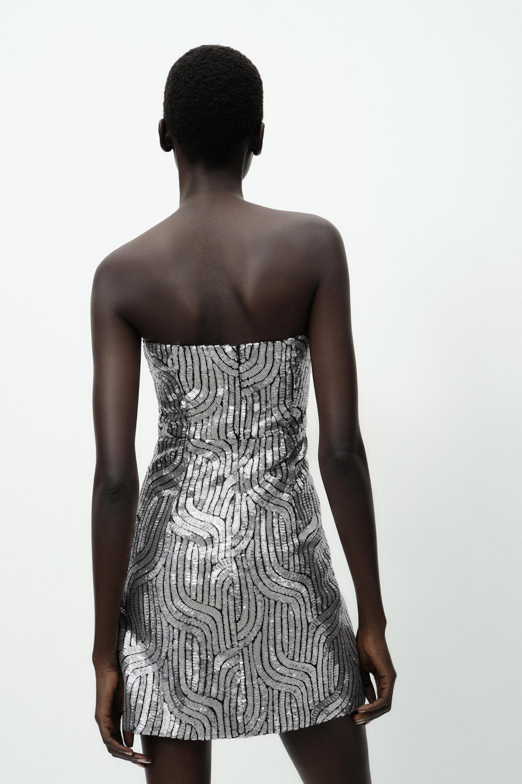 SEQUIN MINI DRESS Product Image