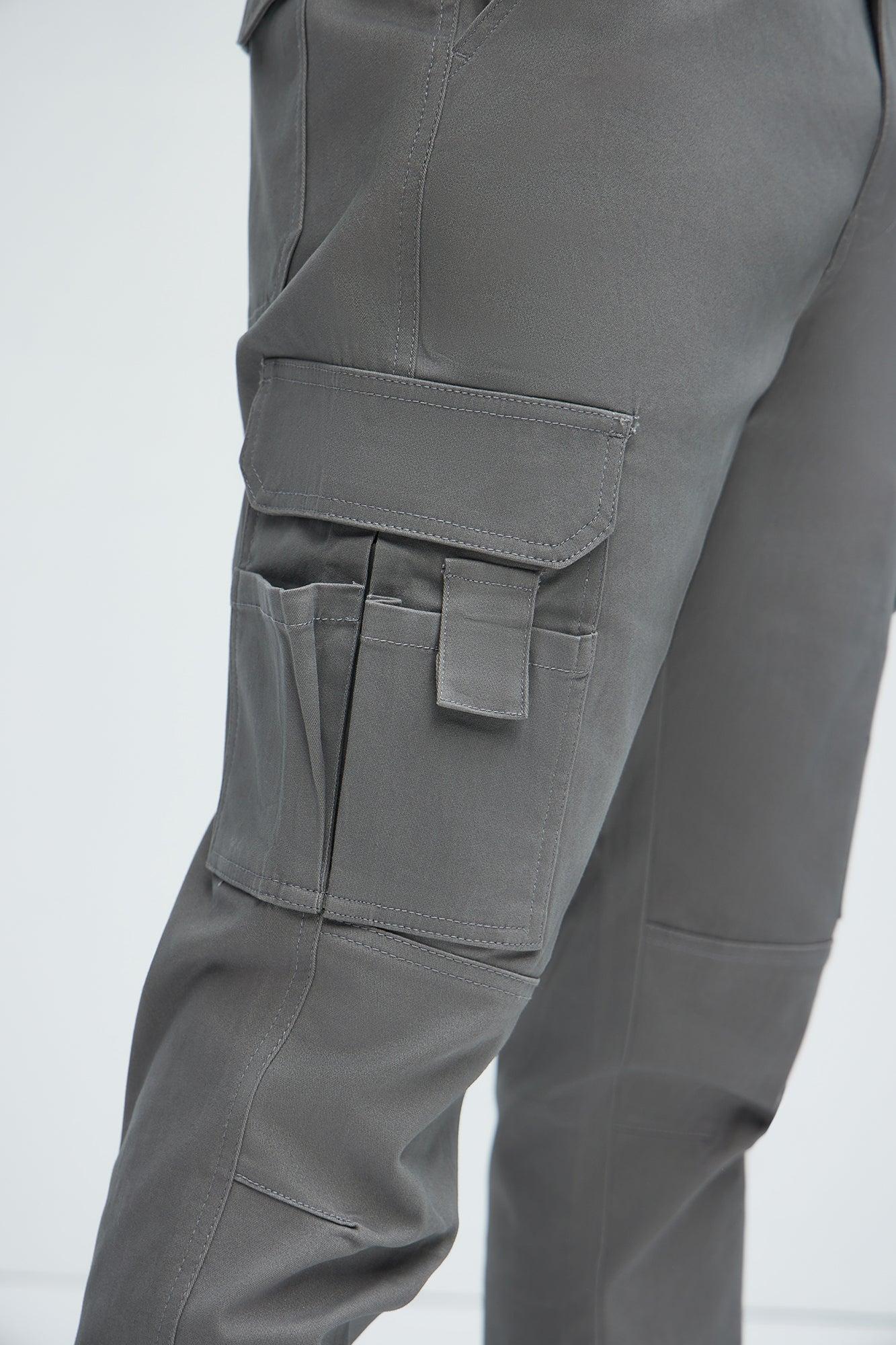 Slim Kryptonite Cargo Jogger - Grey Product Image